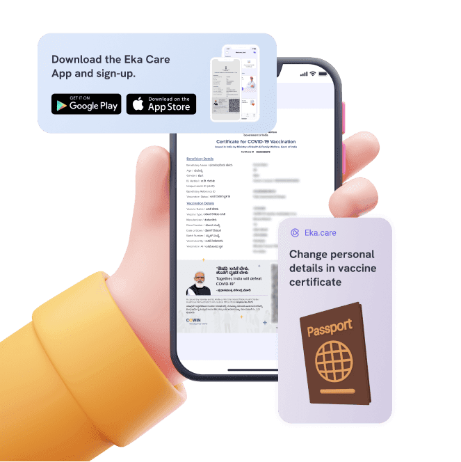 Link Passport with Vaccine Certificate Cowin Passport Link