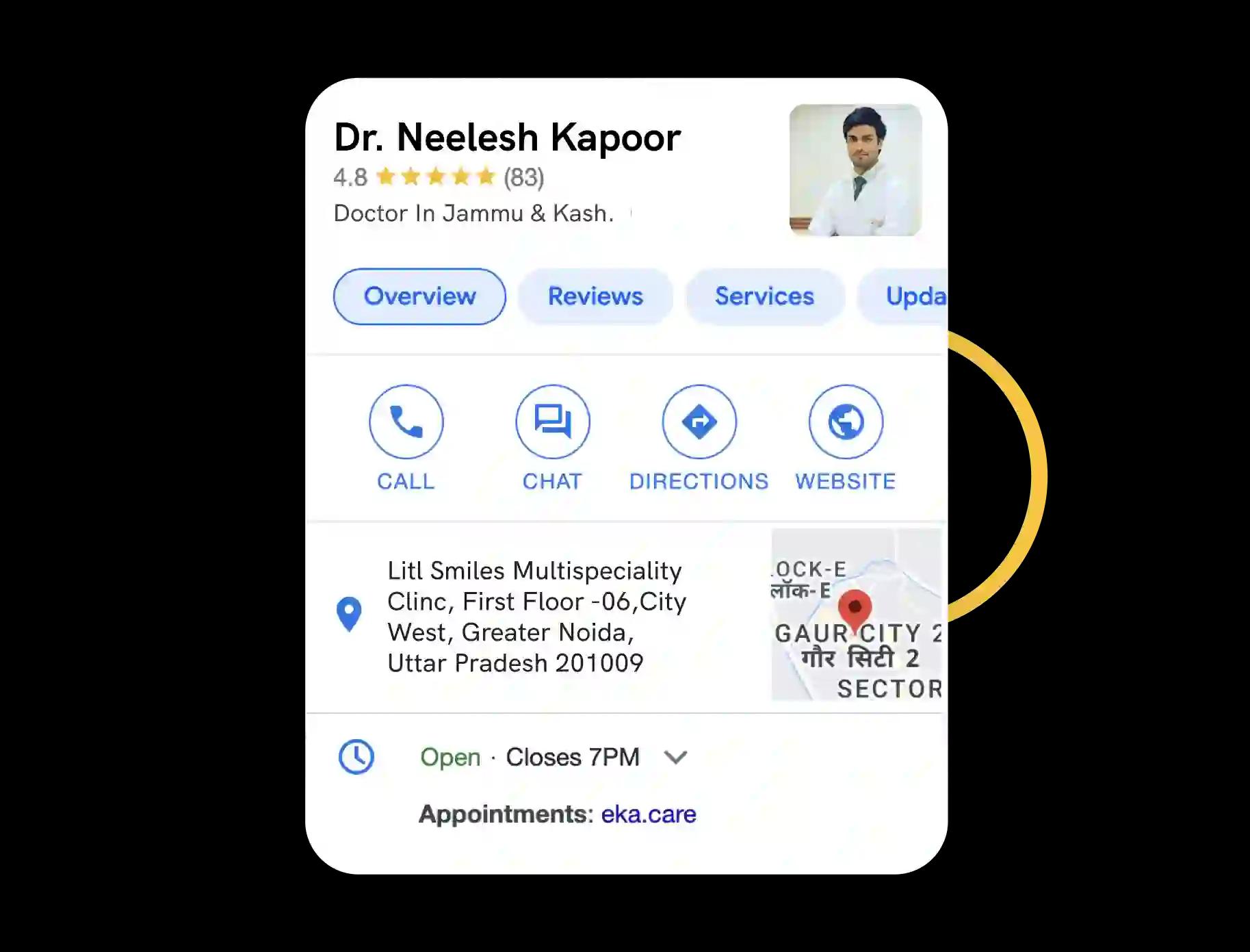 Google MyBusiness ಖಾತೆ