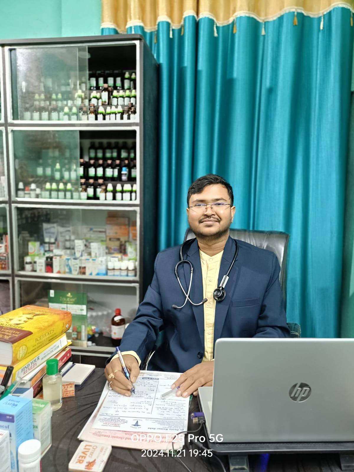 Dr. Santu Kumar Saha (B.Sc., BHMS)