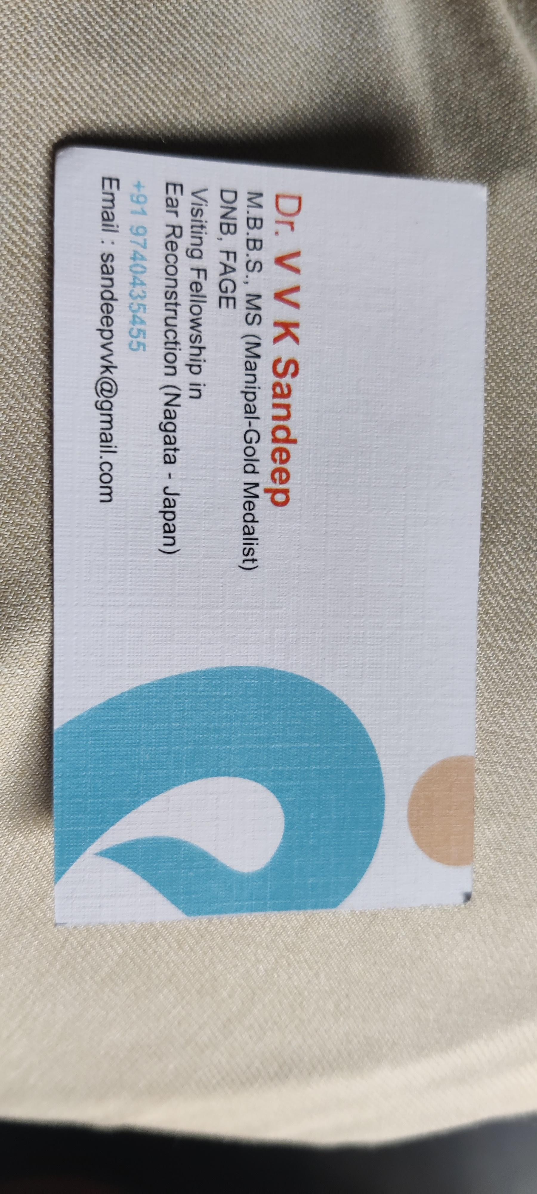 Dr. V V K Sandeep