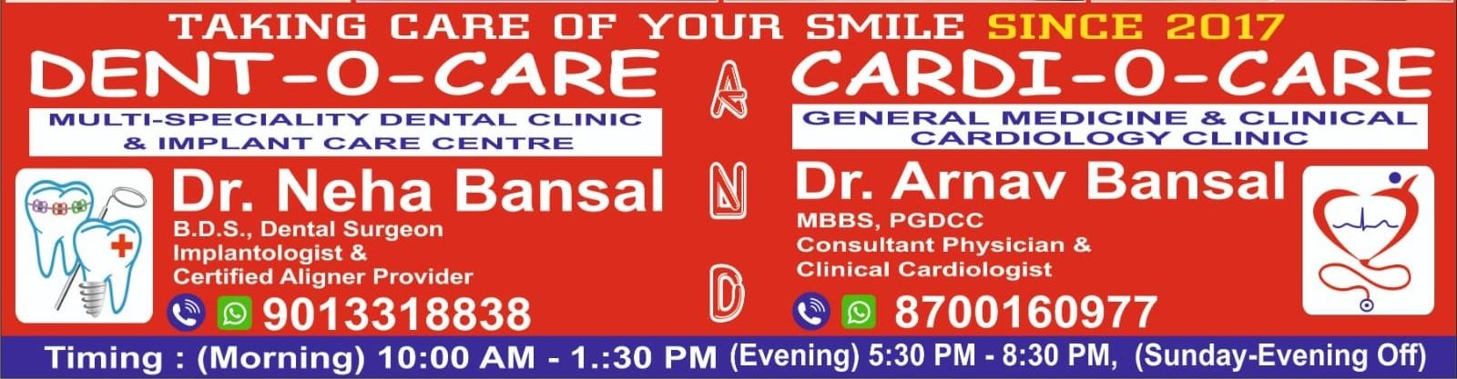 Clinic signage photo of Cardi-O-Care clinic - Photo 1 at delhi 110095