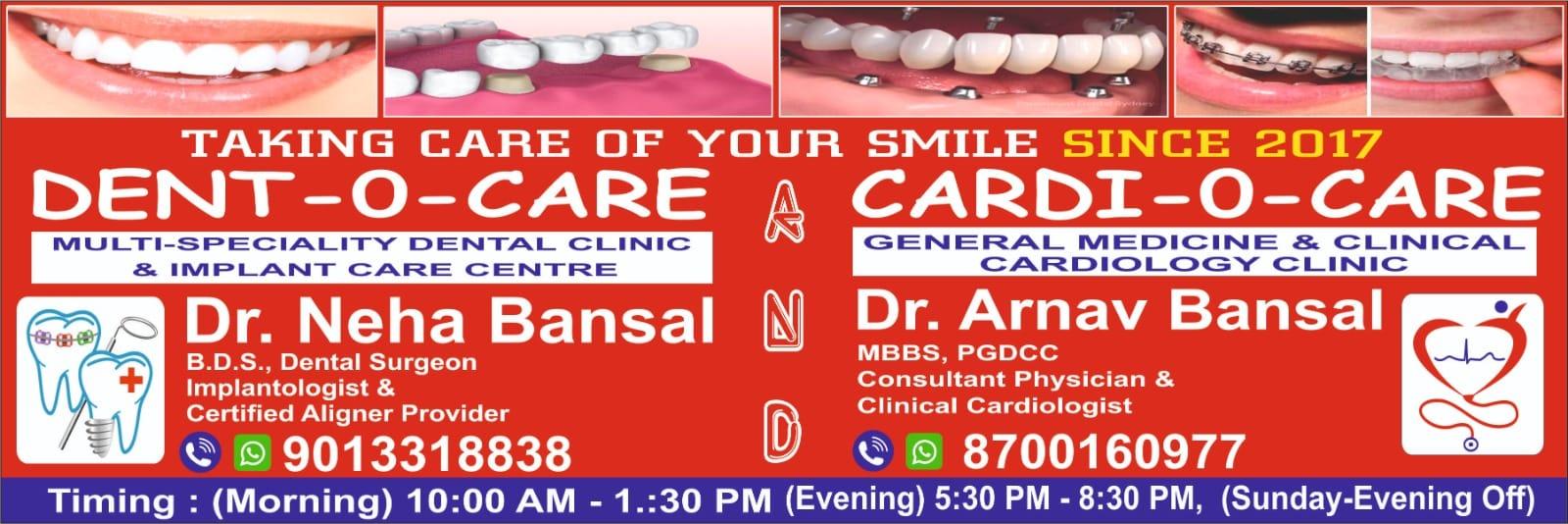 Clinic signage photo of Cardi-O-Care clinic - Photo 1 at delhi 110095