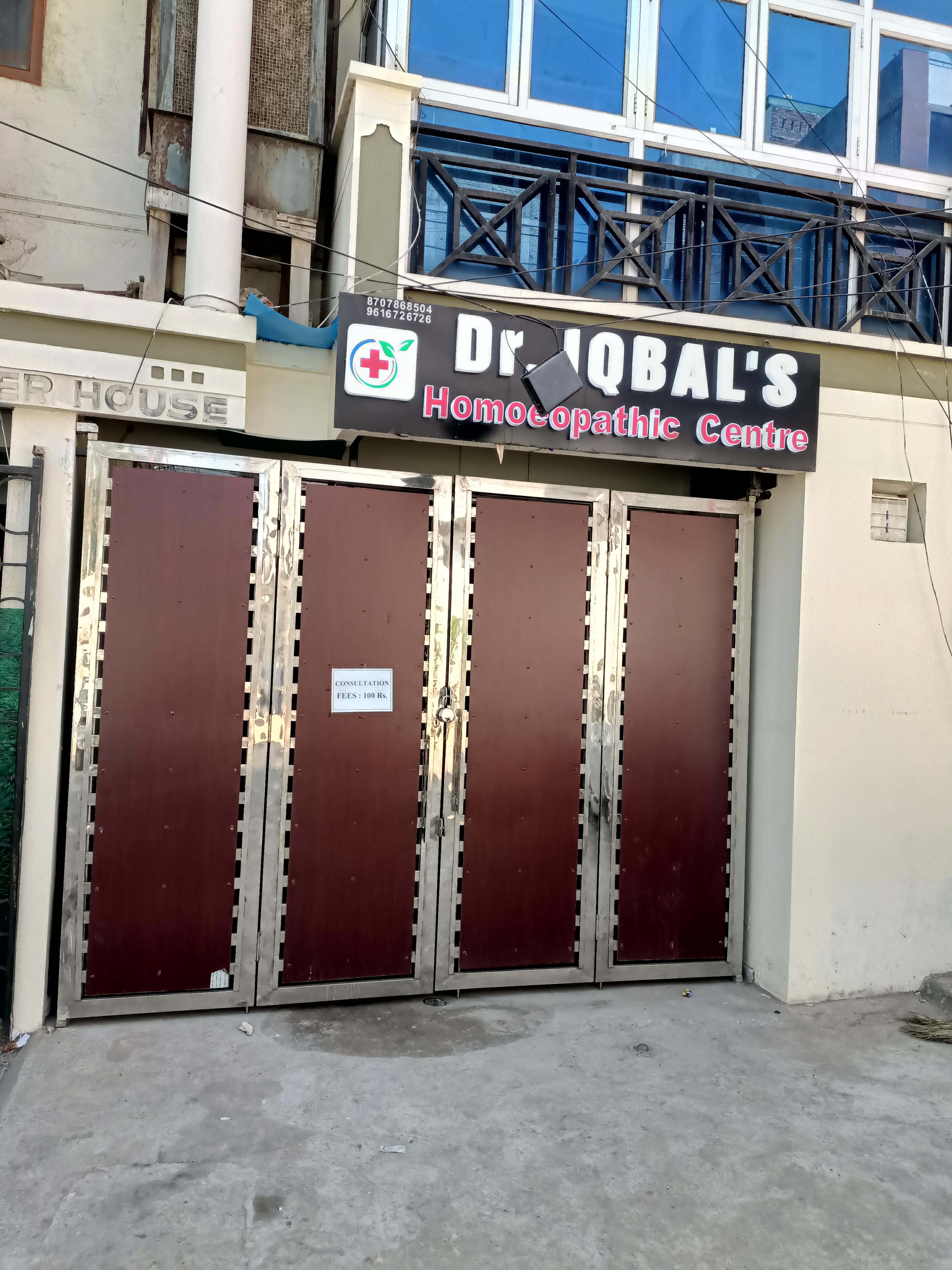 Clinic signage photo of Dr. IQBAL'S HOMOEOPATHIC CENTRE - Photo 1 at Not Available 208001