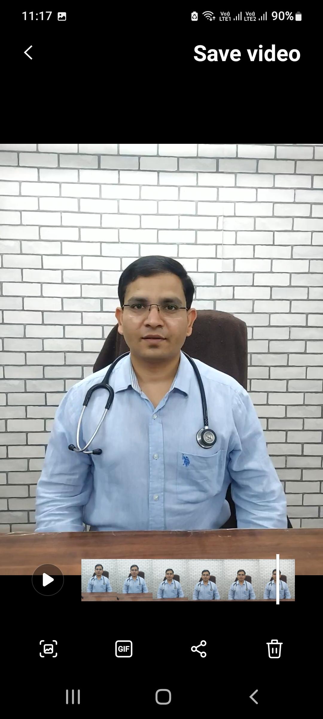 Clinic signage photo of Dr Dilip Chawda clinic - Photo 1 at indore 452001