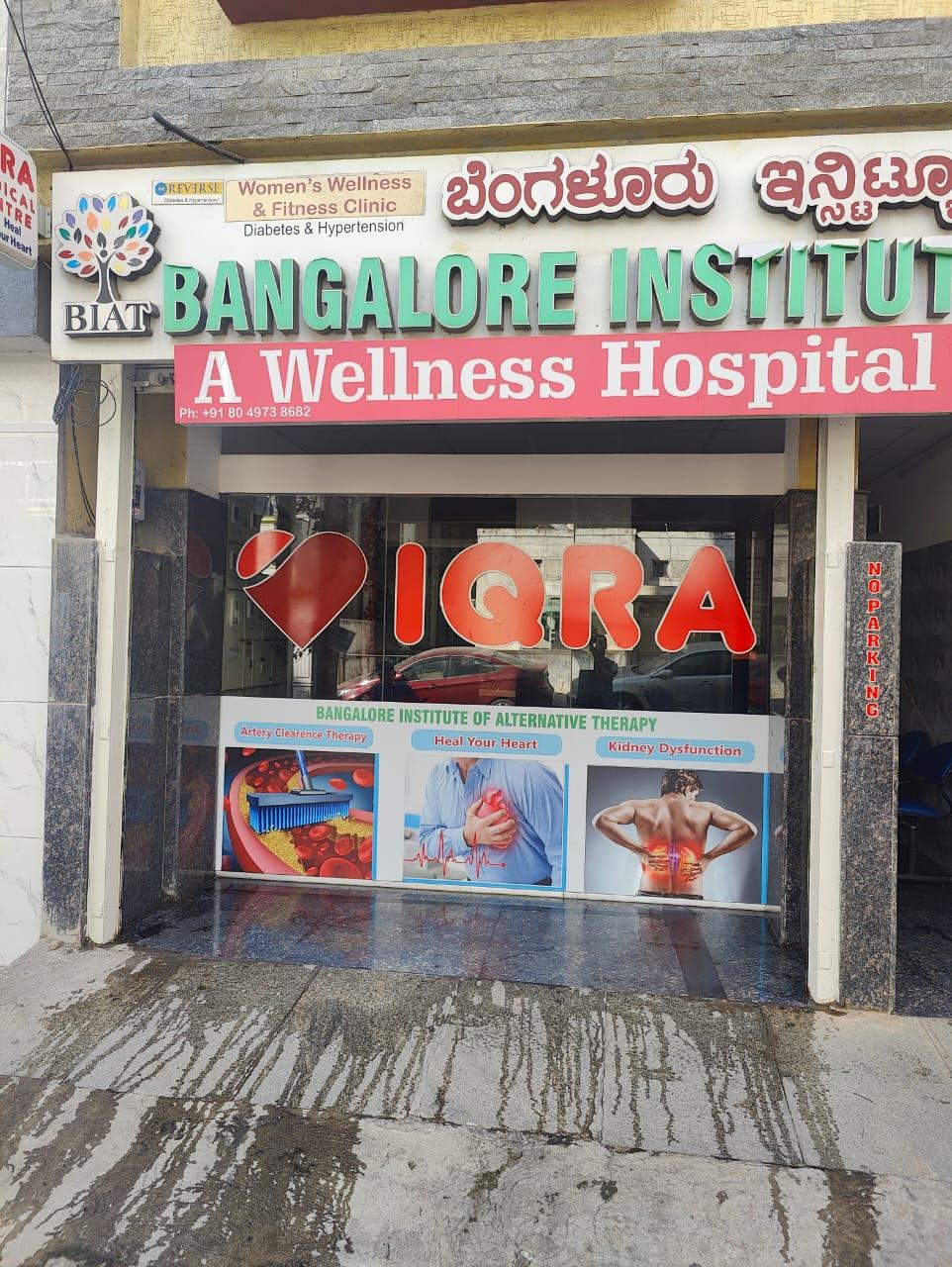 Clinic signage photo of Bangalore Institute of Alternative Therapy - Photo 1 at bengaluru 560011