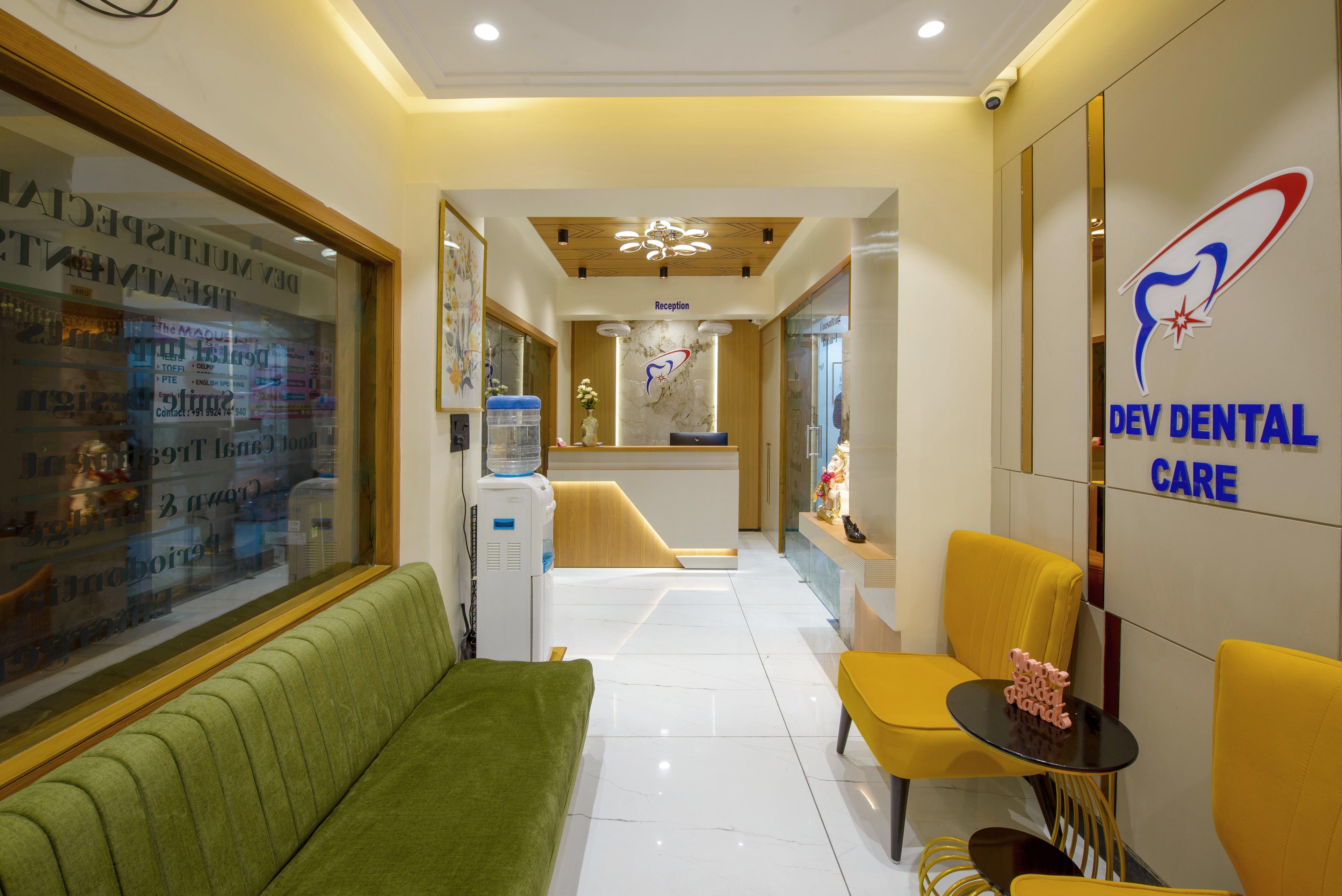 Clinic signage photo of Dev Multispeciality Dental Care - Photo 1 at Not Available 380050