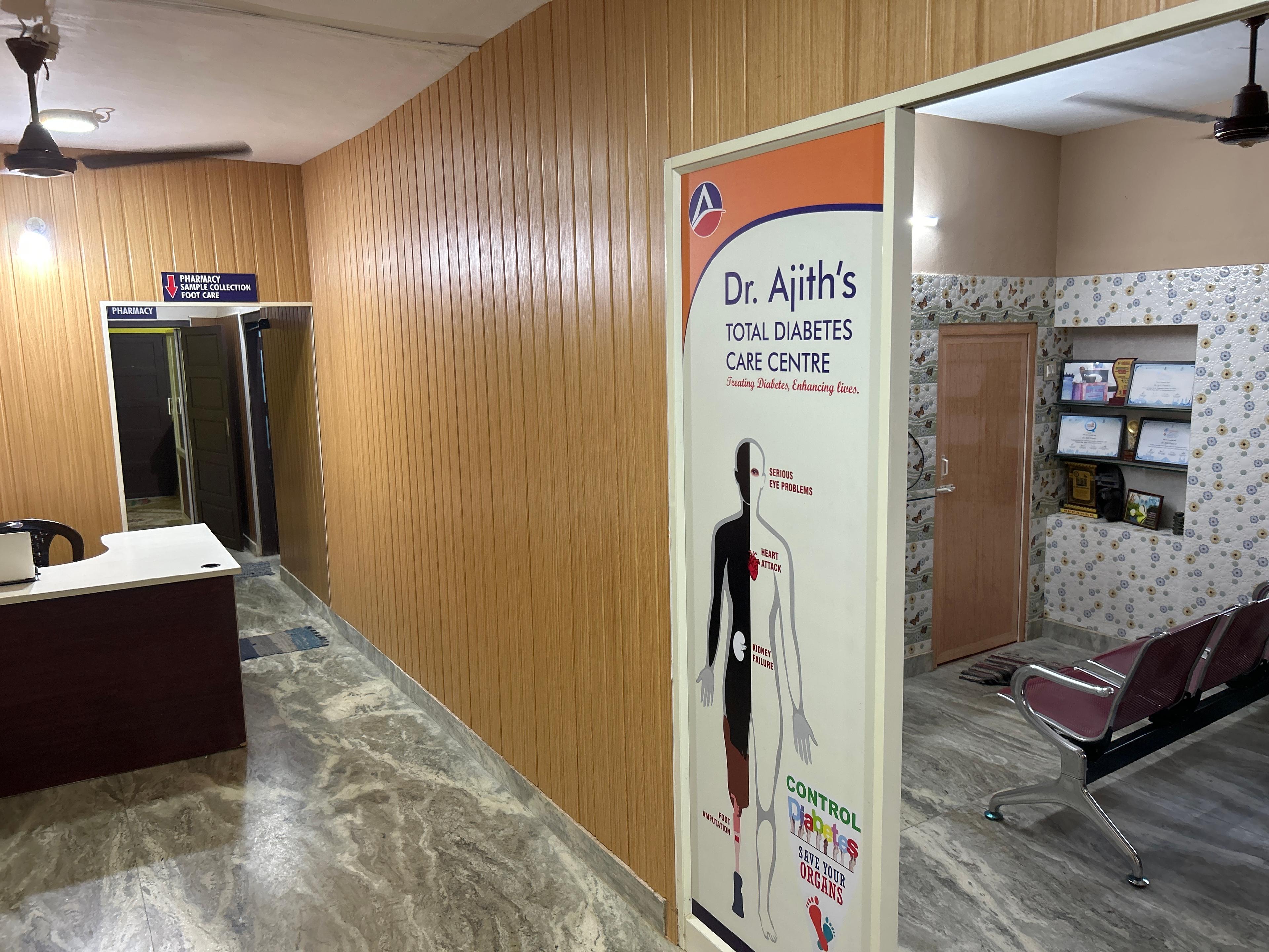 Interior view photo of Dr. Ajith's Total Diabetic Care Centre - Photo 2 at thiruvananthapuram 695002