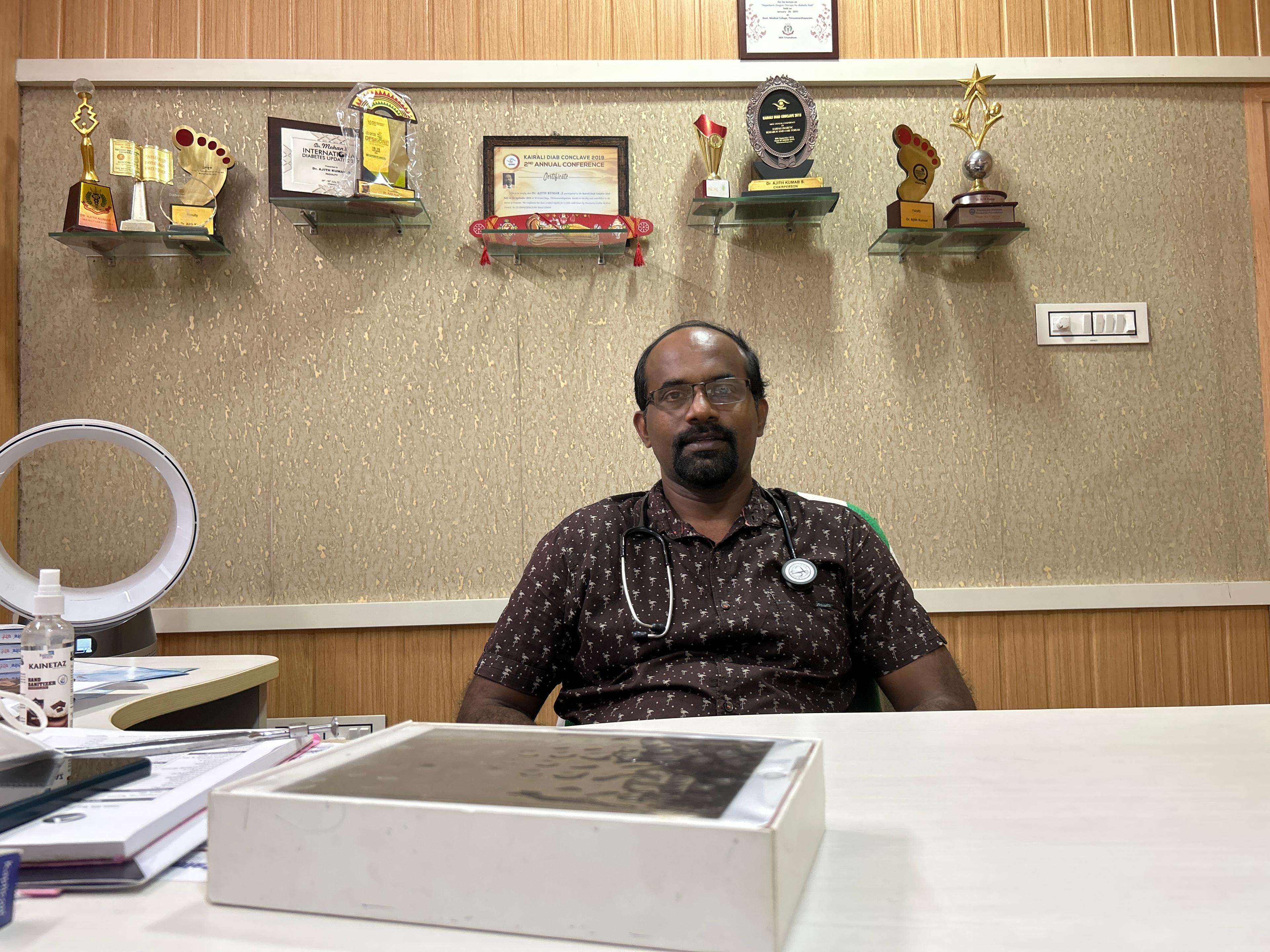 Interior view photo of Dr. Ajith's Total Diabetic Care Centre - Photo 3 at thiruvananthapuram 695002