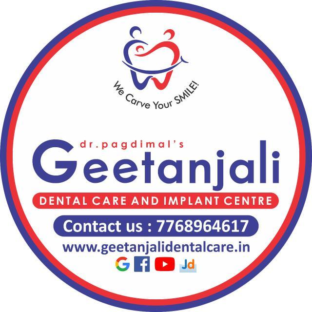 Clinic signage photo of 2 Dr Pagdimal's- Geetanjali Dental Care And Implant Centre - Photo 1 at na 413005