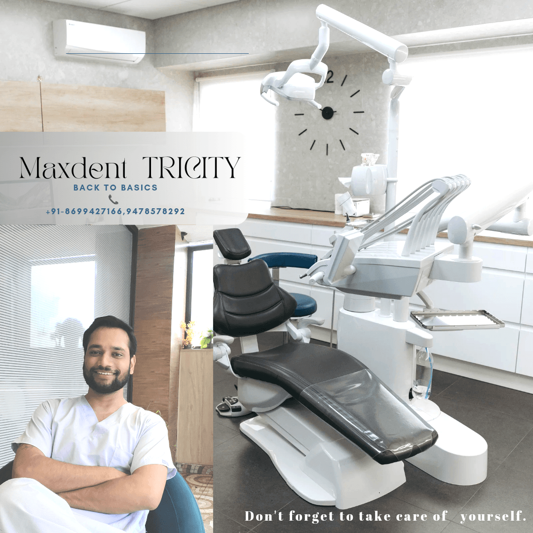 Exterior view photo of Maxdent Tricity dental hospital and hair transplant centre zirakpur - Photo 2 at chandigarh 146006
