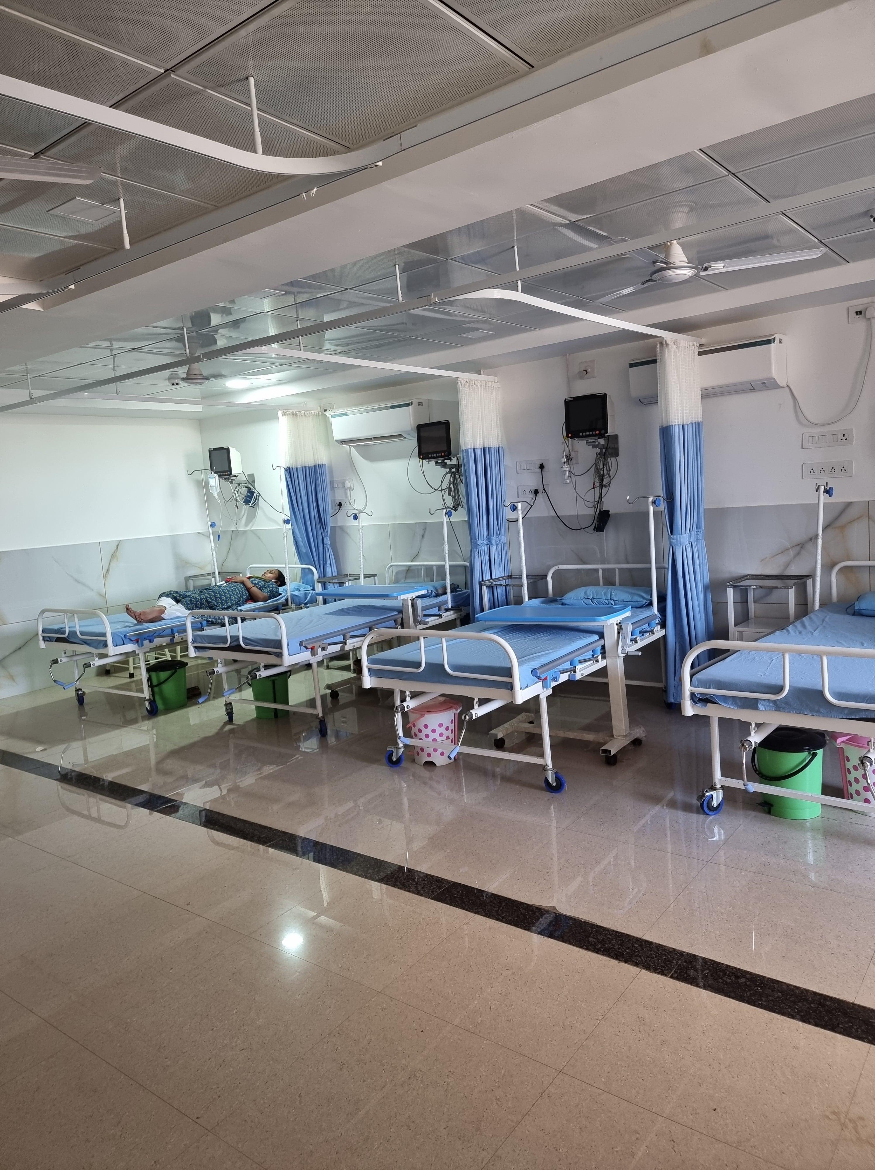 Interior view photo of Kailashben Bhailalbhai Patel Hospital - Photo 3 at Becharaji 384210