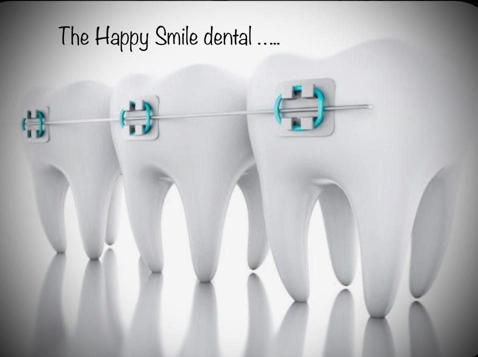 Clinic signage photo of The happy smile dental clinic - Photo 1 at chennai 600017