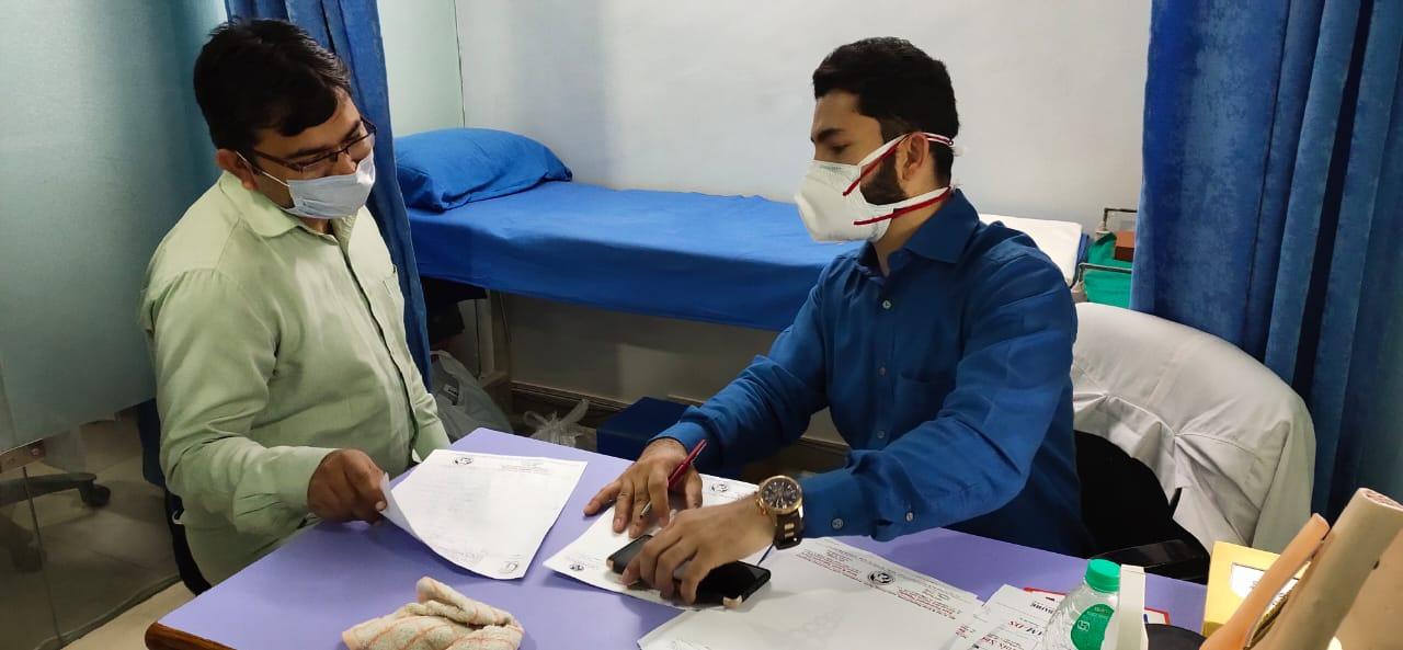 Interior view photo of Bone And Joint Specialist Clinic - Photo 3 at north west delhi 110009