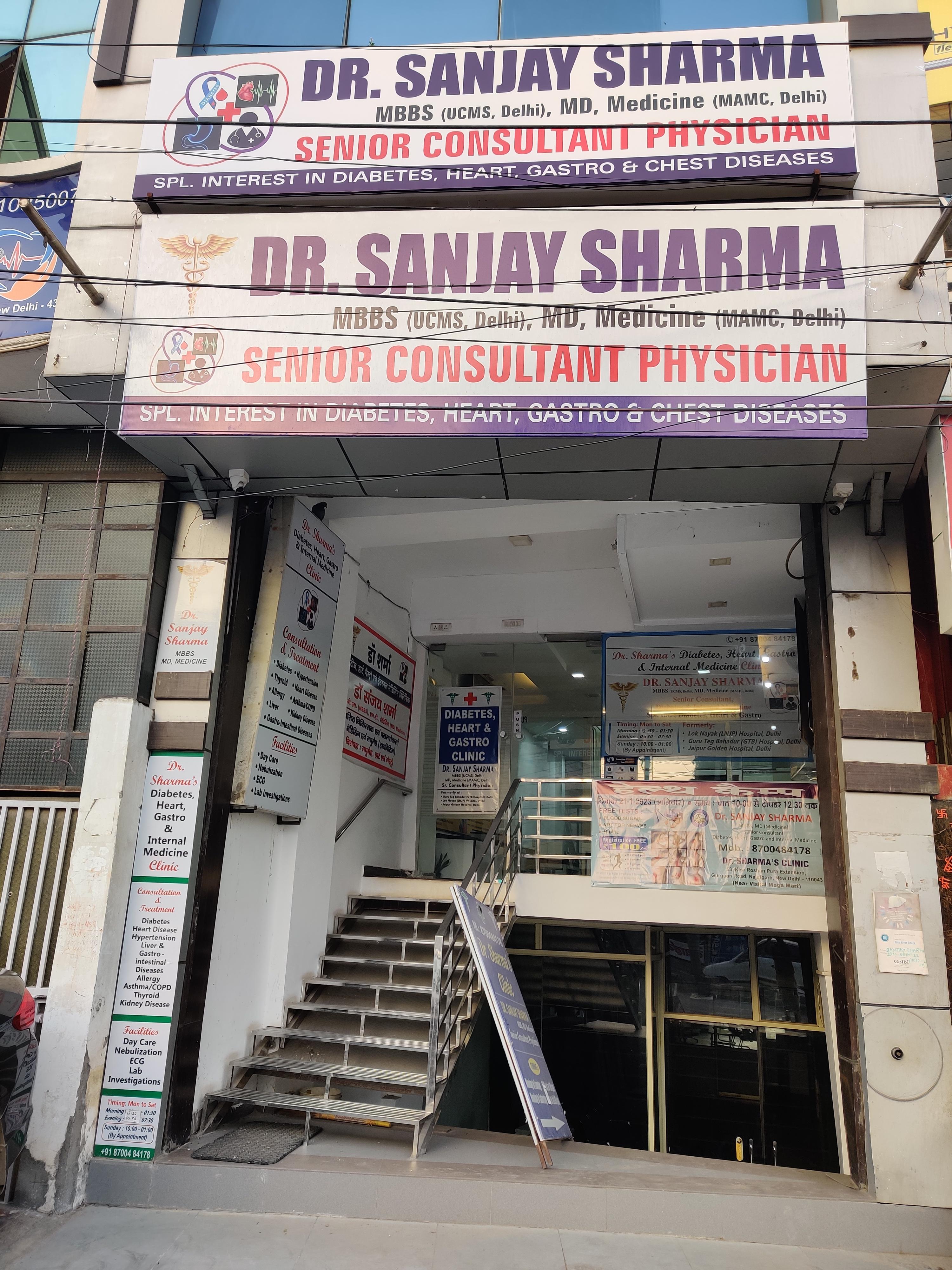 Clinic signage photo of Dr Sharma's Clinic - Photo 1 at delhi 110043