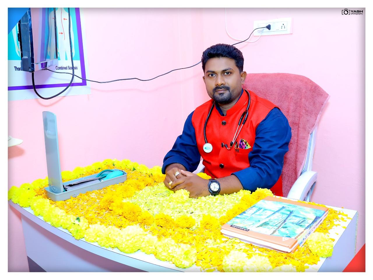 Clinic signage photo of Prakashdeep Spine And Joint Care T-R centre udgir - Photo 1 at udgir 413517