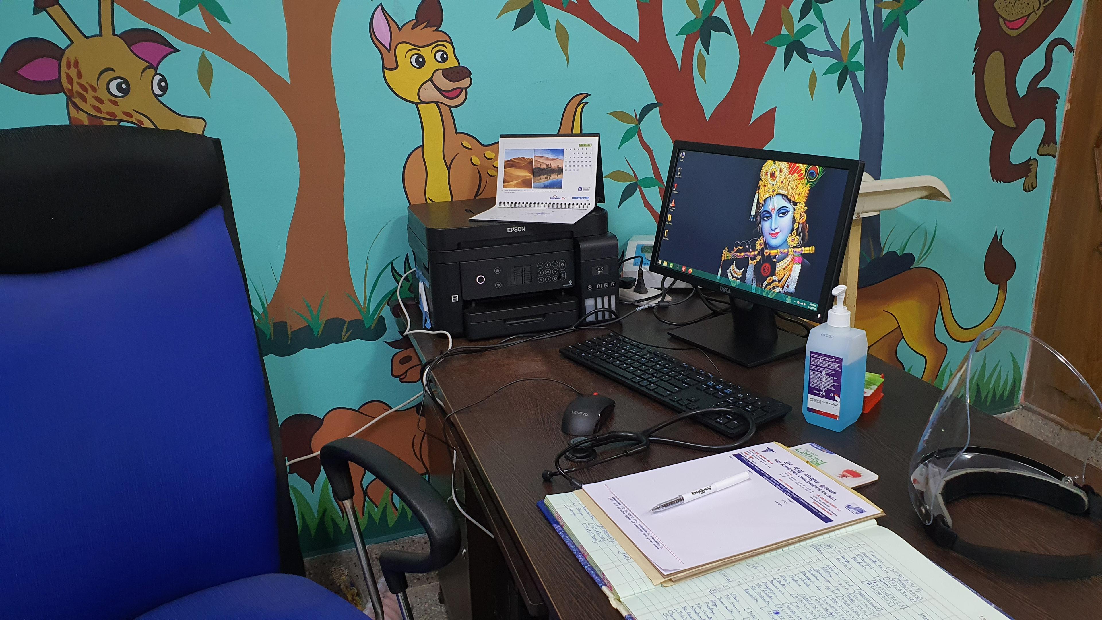 Interior view photo of Sri Krishna Children's Clinic - Photo 2 at mysuru 570011