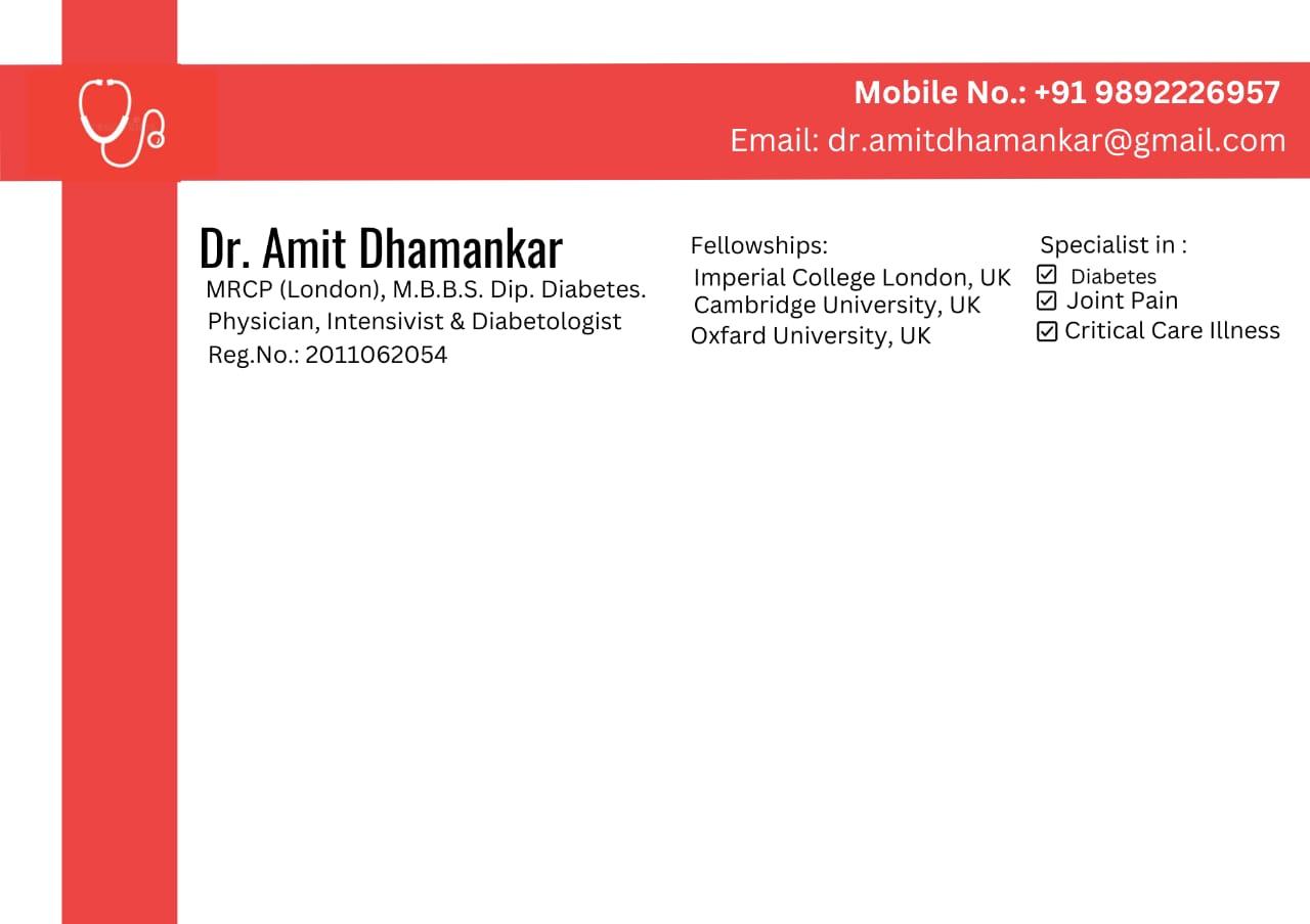 Clinic signage photo of Dr.Dhamankar's Diabetes and speciality clinic - Photo 1 at dombivli 421201