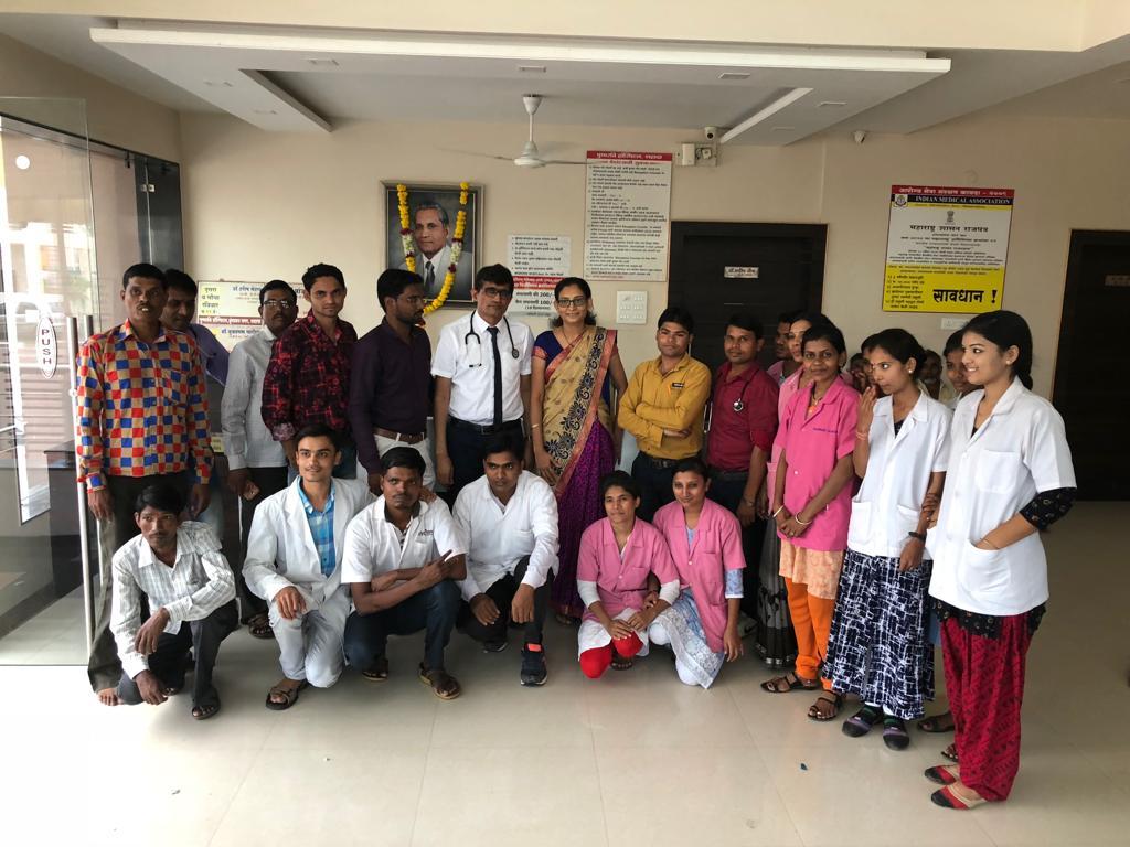 Interior view photo of Pushparavi Hospital & Heart Care Centre - Photo 2 at shahada 425409