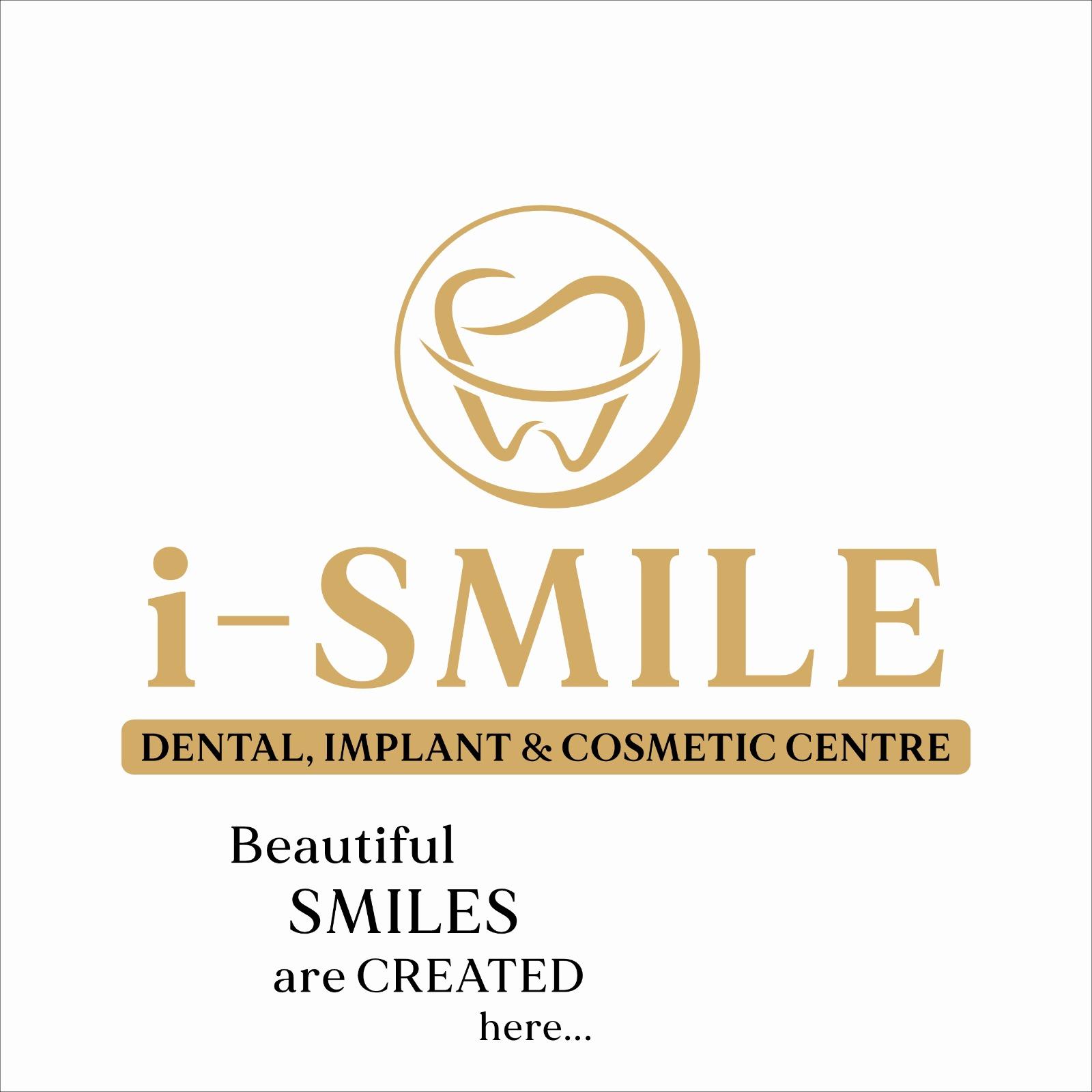 Clinic signage photo of i-Smile Dental Implant & Cosmetic Centre - Photo 1 at nagpur 440015