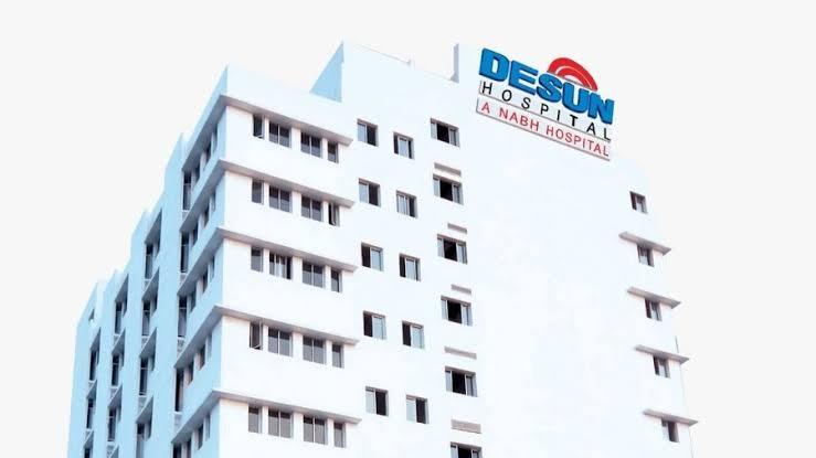 Clinic signage photo of Desun Hospital and Heart Institute - Photo 1 at New Town 700107