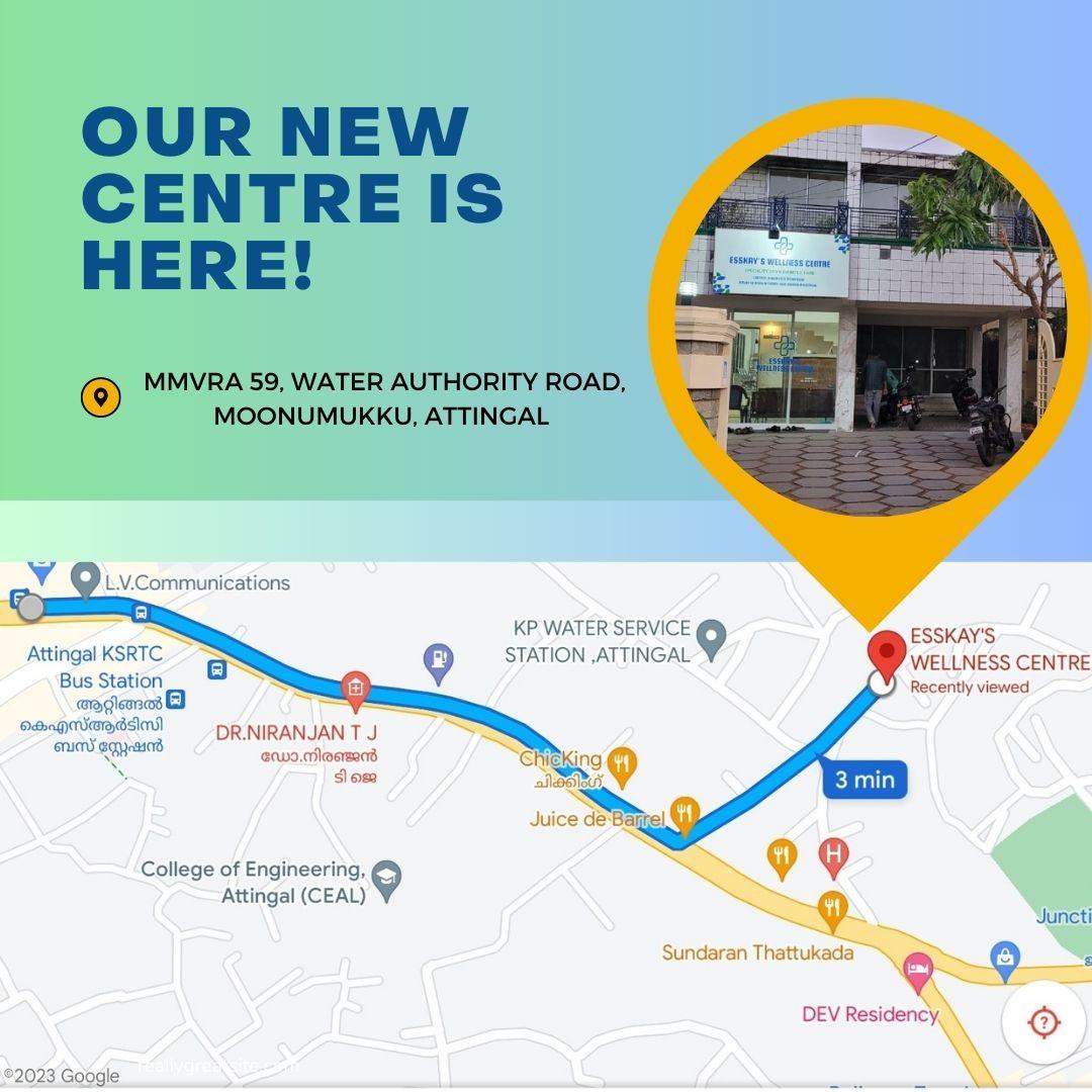 Clinic signage photo of ESSKAY'S WELLNESS CENTRE - Photo 1 at Elamba-mudakkal 695103