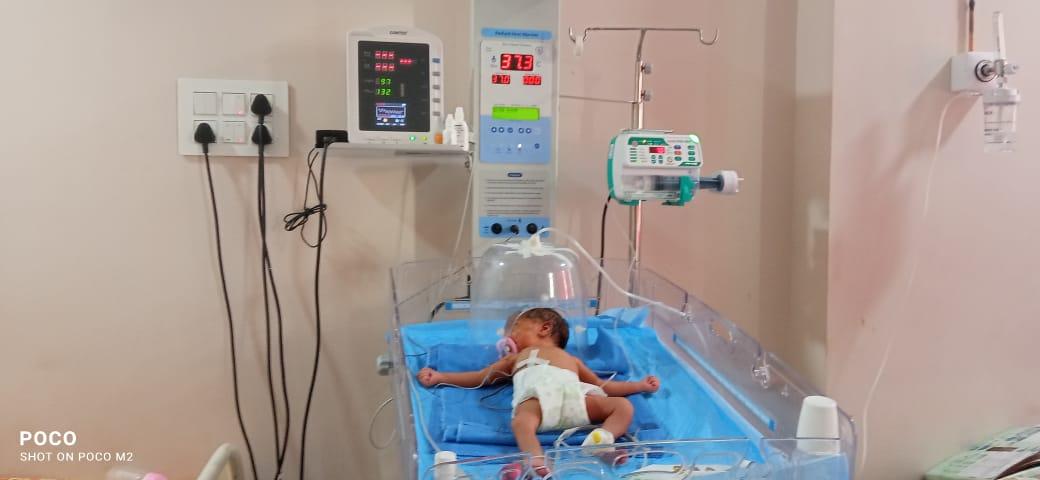 Clinic signage photo of Sri raksha childrens hospital - Photo 1 at Madhira 507203