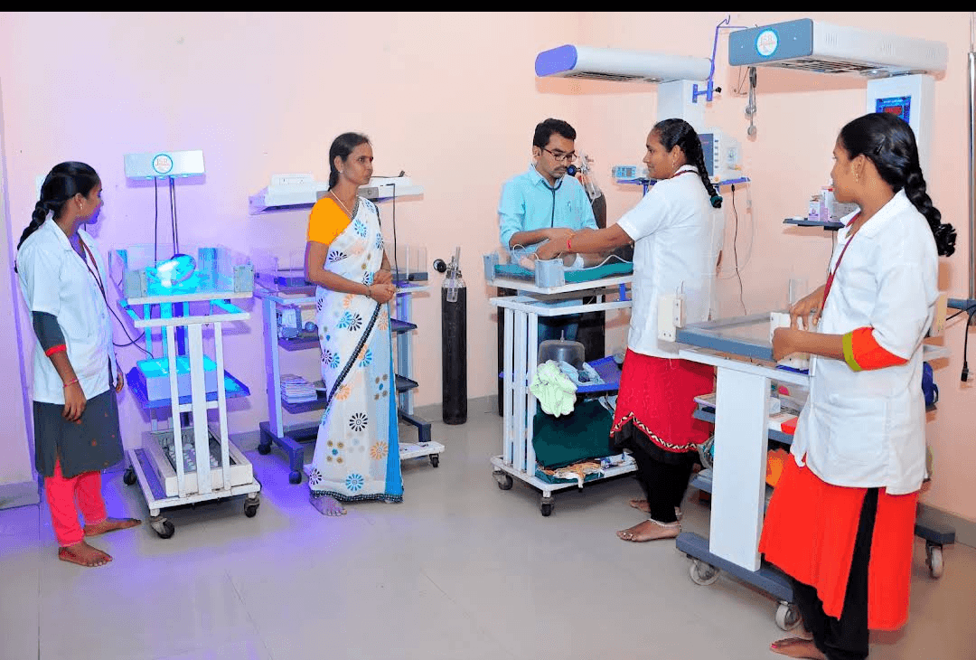 Interior view photo of Sri raksha childrens hospital - Photo 3 at Madhira 507203
