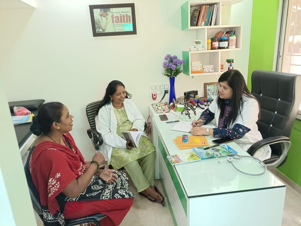 Clinic signage photo of Light of life homoeopathy Clinic - Photo 1 at pune 411014