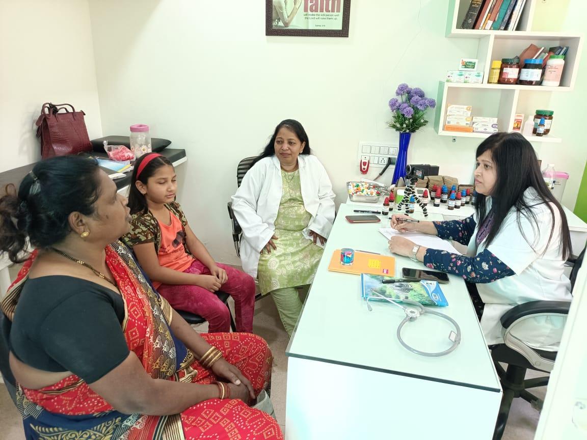 Patient consultation experience photo of Light of life homoeopathy Clinic - Photo 3 at pune 411014