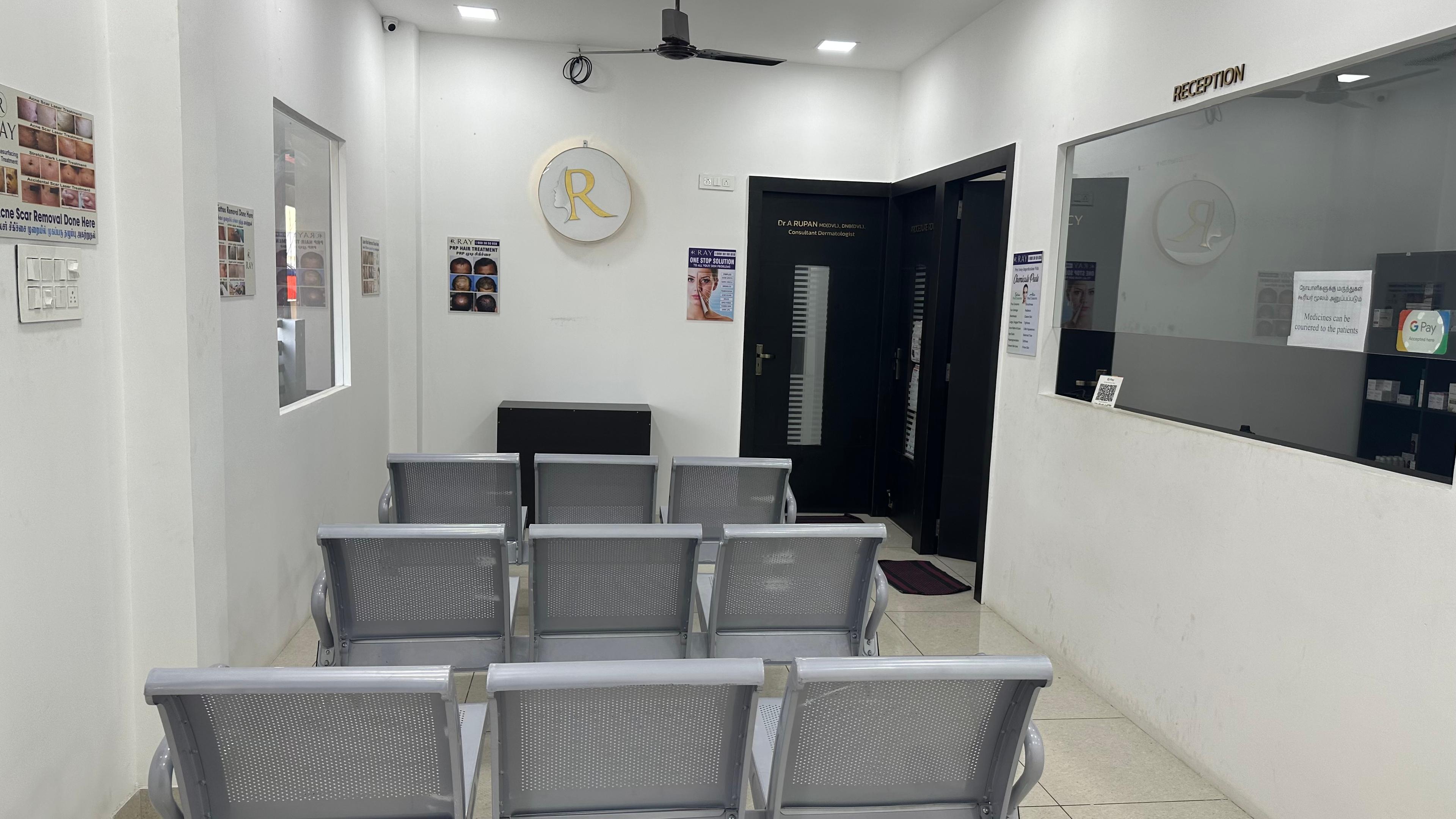 Interior view photo of Ray Skin Hair Laser Clinic - Photo 2 at tiruppur 641607