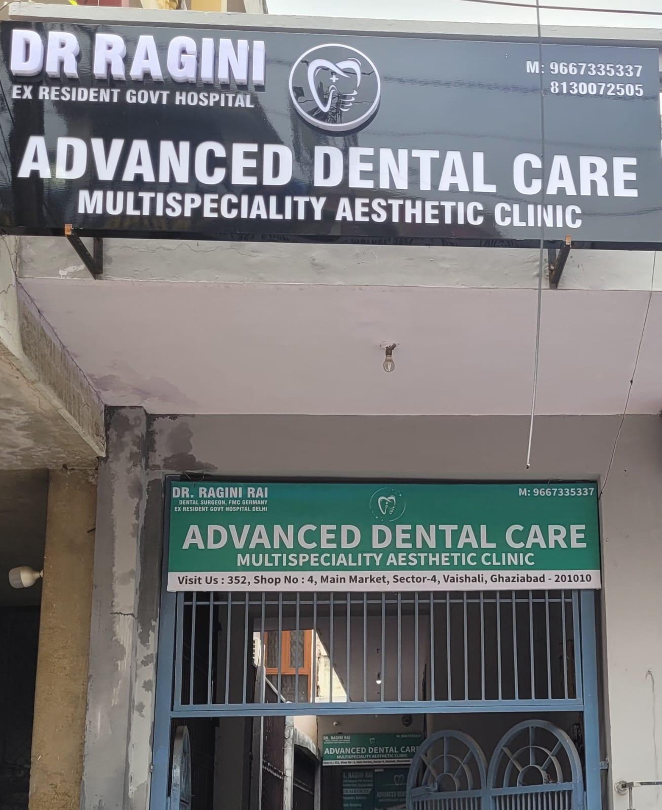 Clinic signage photo of Advanced Dental Care multispeciality aesthetic clinic - Photo 1 at ghaziabad 201010