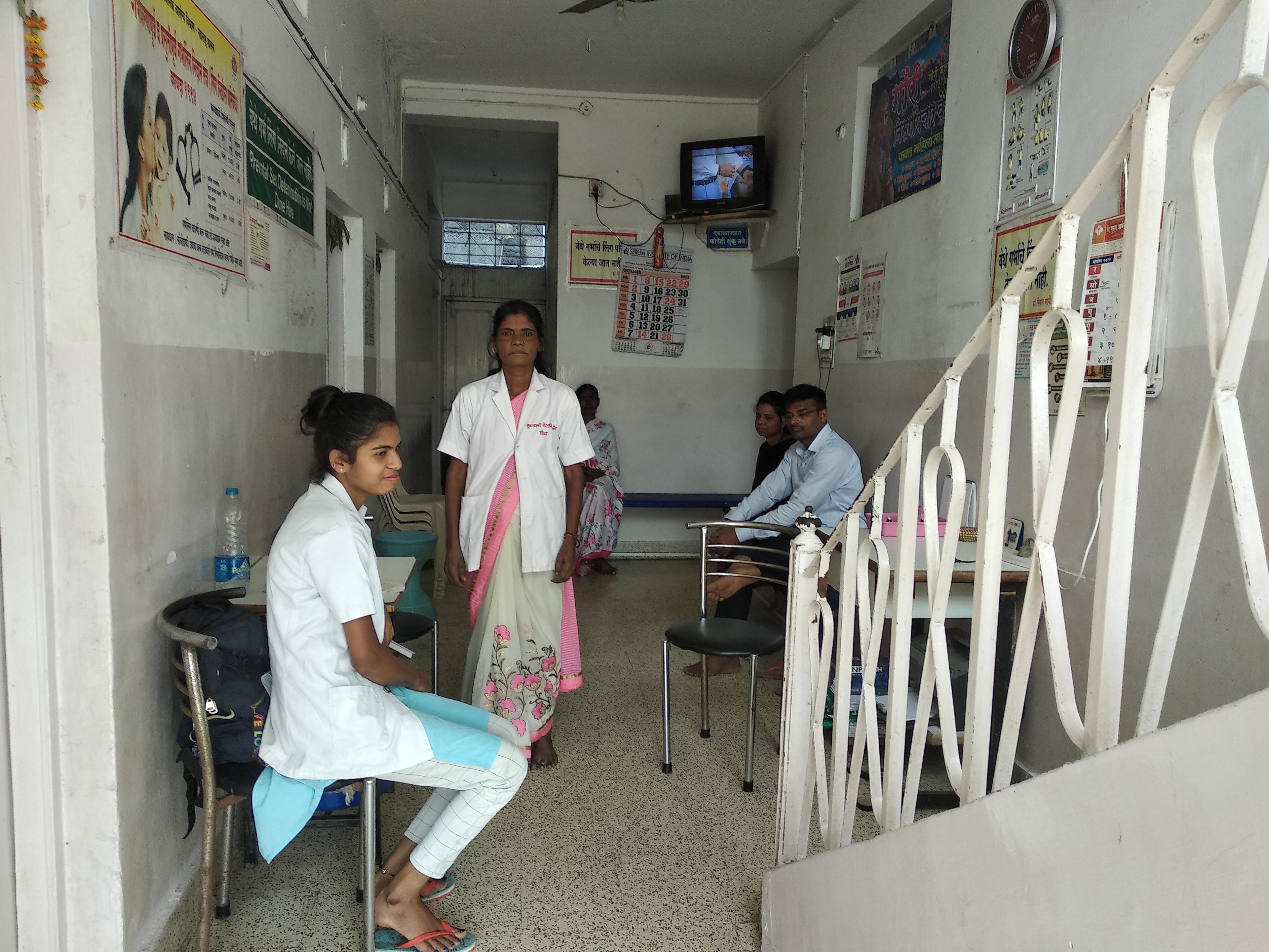 Interior view photo of Mayee Hospltal - Photo 3 at Pandharkawada 445302