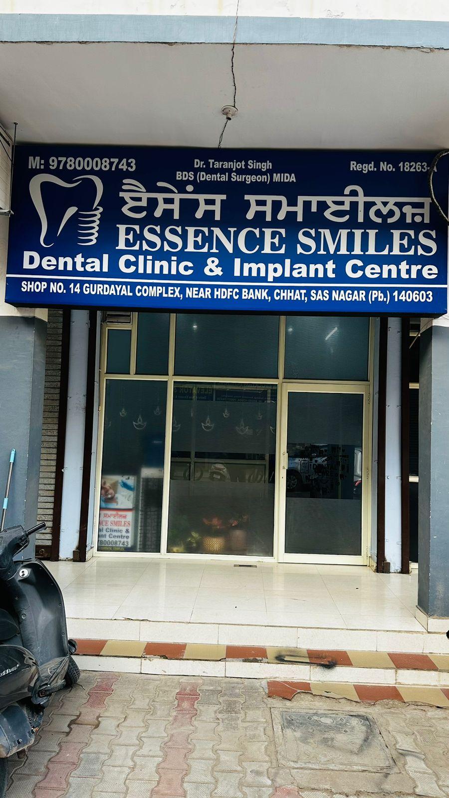 Exterior view photo of EssenceSmiles Dental Clinic & Implant Centre - Photo 3 at zirakpur 140603