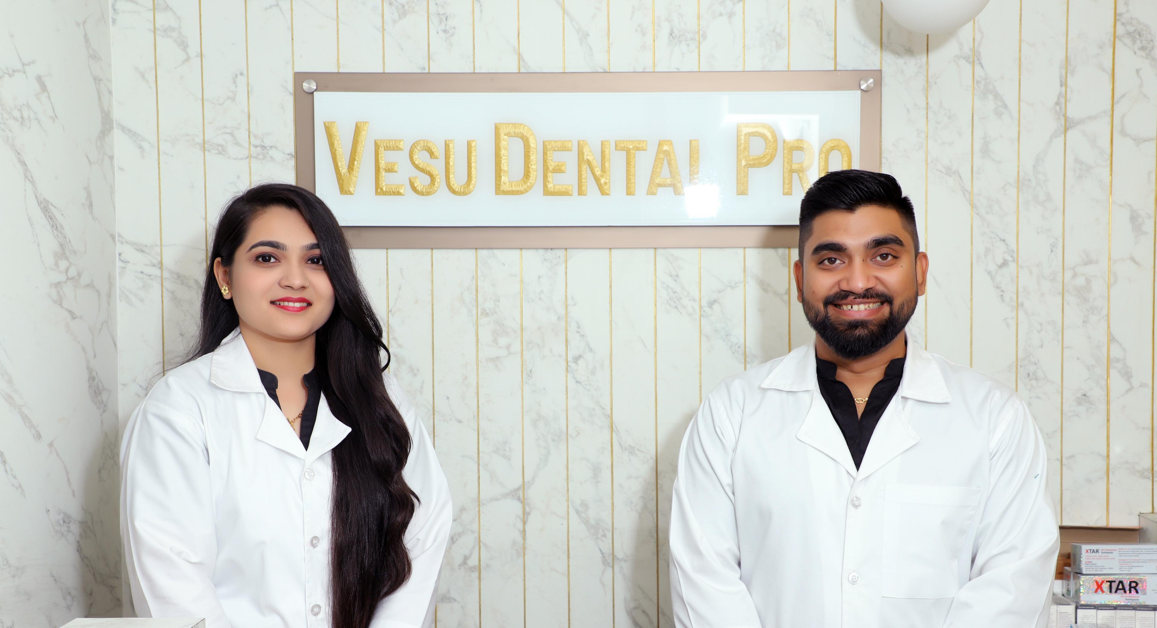 Clinic signage photo of VESU DENTAL PRO - Photo 1 at surat 395007