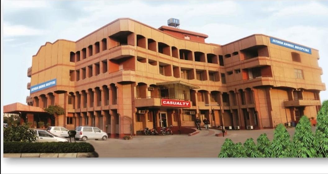 Clinic signage photo of Jeevan Anmol Hospital patparganj road pocket 4 Pratap Nagar mayur vihar, Delhi 110091, India - Photo 1 at new delhi 110091