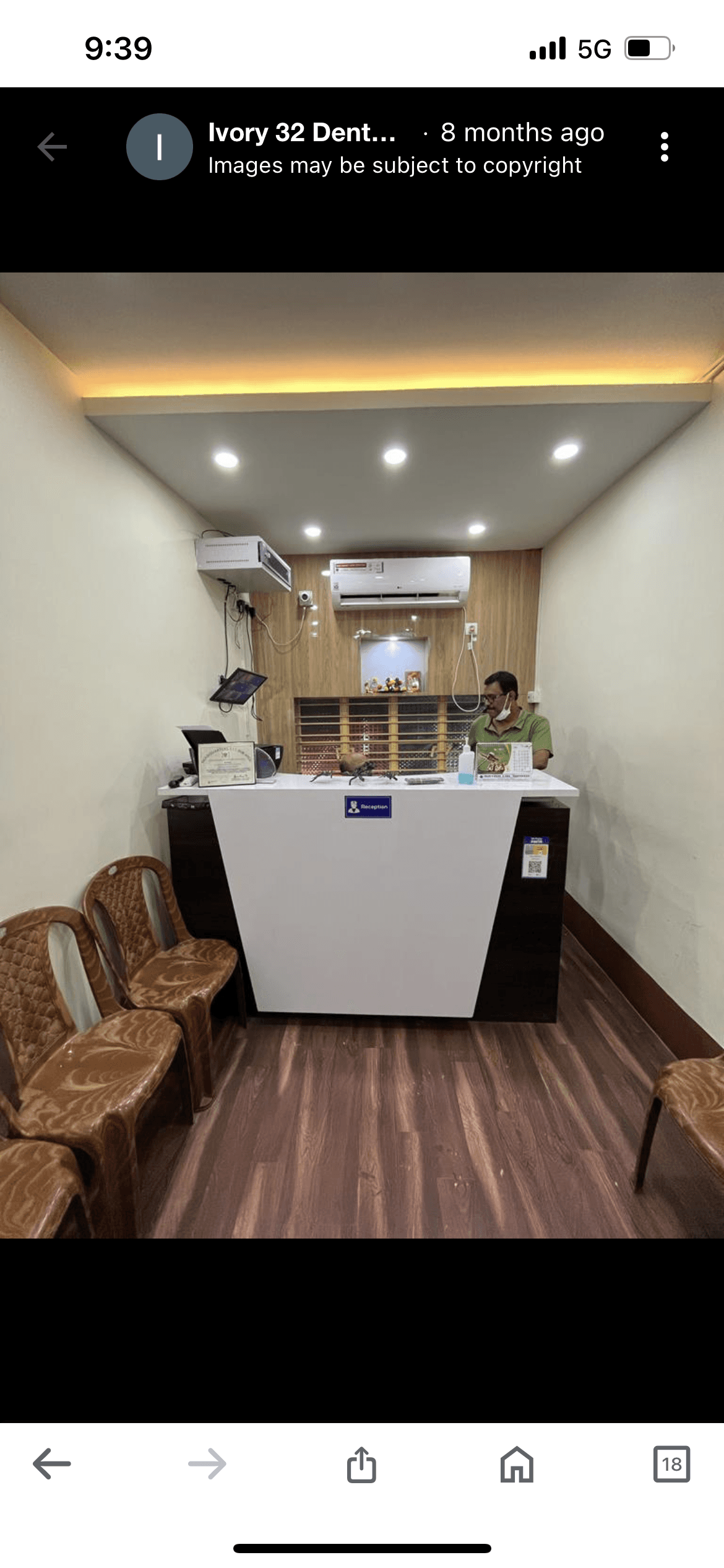 Clinic signage photo of IVORY32DENNTAL CLINIC - Photo 1 at kolkata 700124