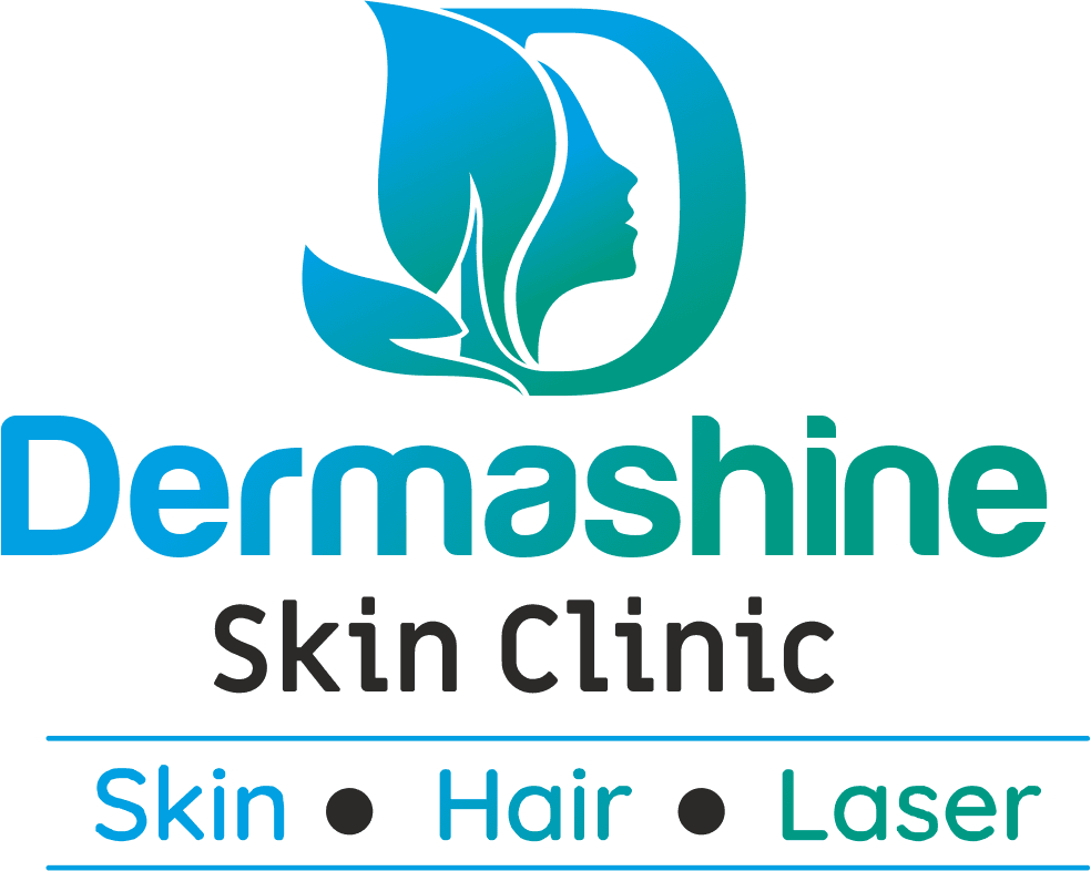 Clinic signage photo of Dermashine Skin Clinic - Photo 1 at Not Available 385001