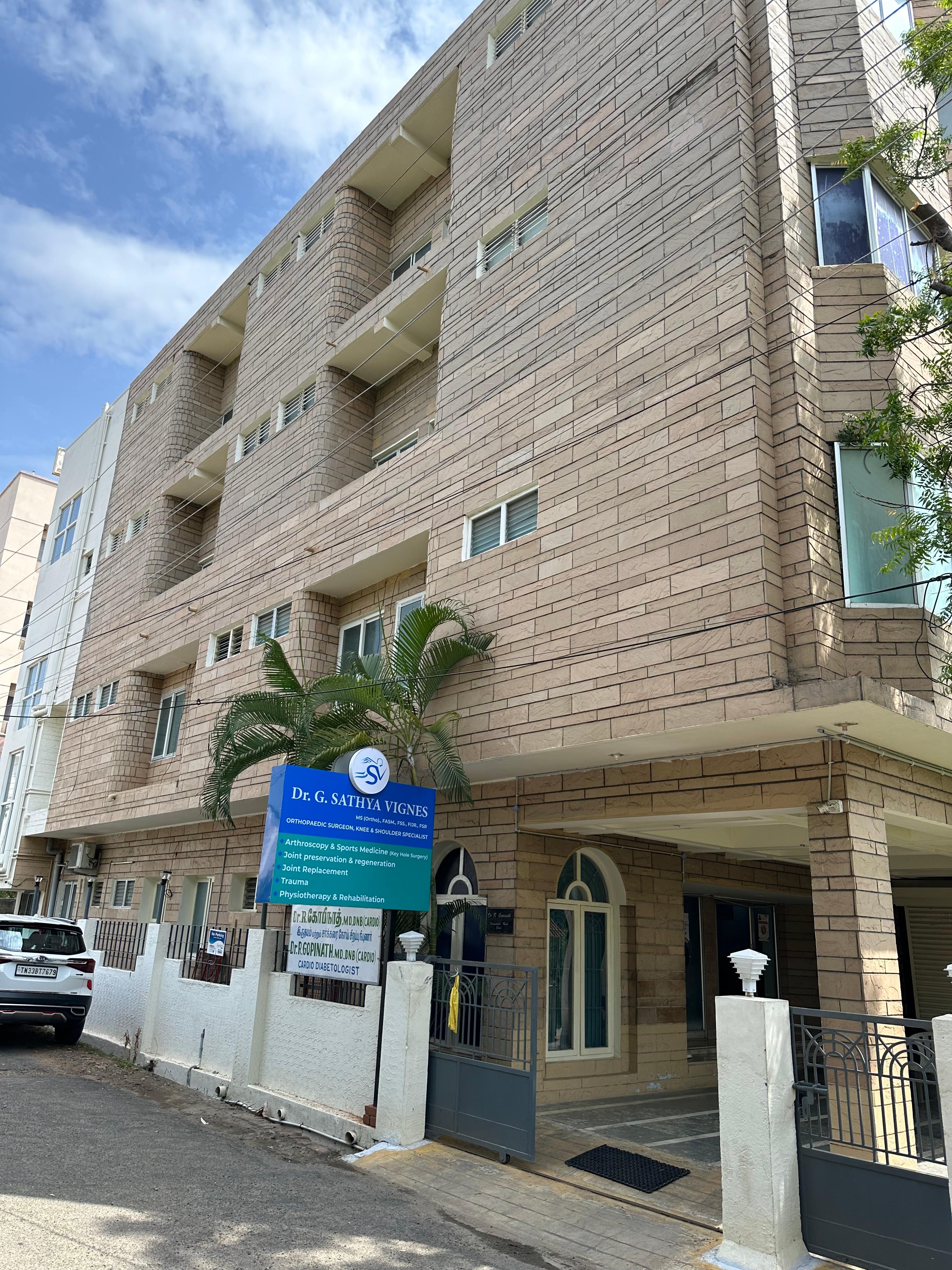 Exterior view photo of SV Ortho by Sri Athi Sathya Hospital - Photo 3 at erode 638001