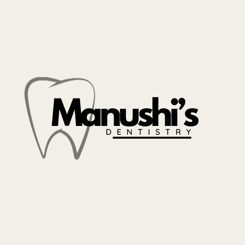 Clinic signage photo of Manushi's dental clinic - Photo 1 at bharuch 392011