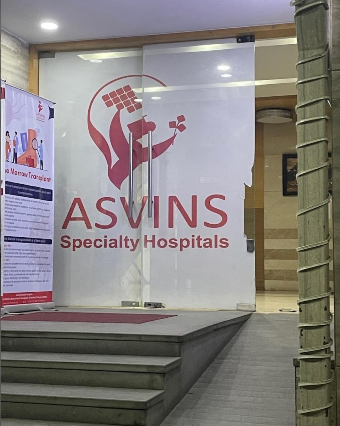 Clinic signage photo of Asvins speciality hospital | Dr. Tarun singh - Photo 1 at hyderabad 500082