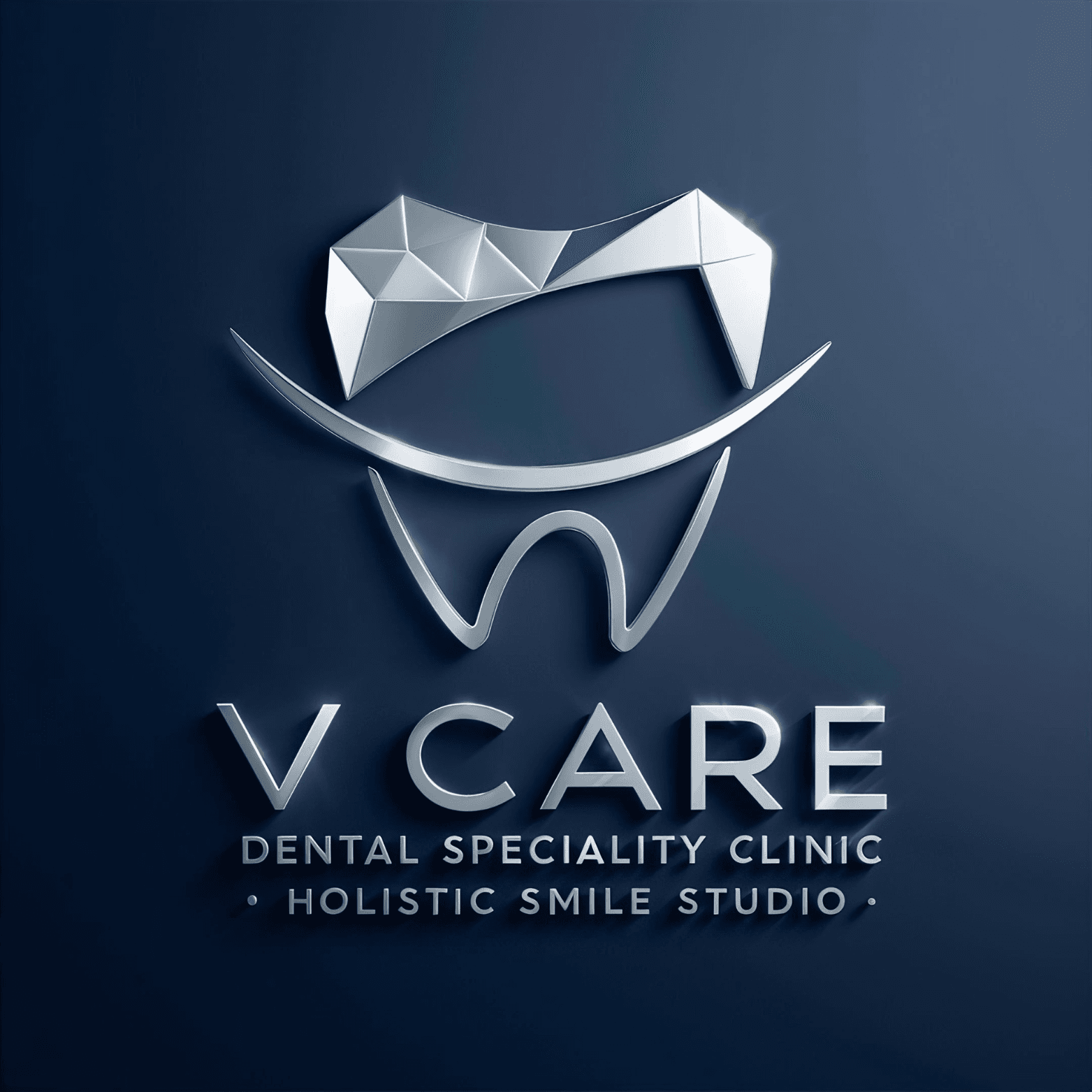 Clinic signage photo of V Care Dental Speciality Clinic - Photo 1 at bengaluru 560034