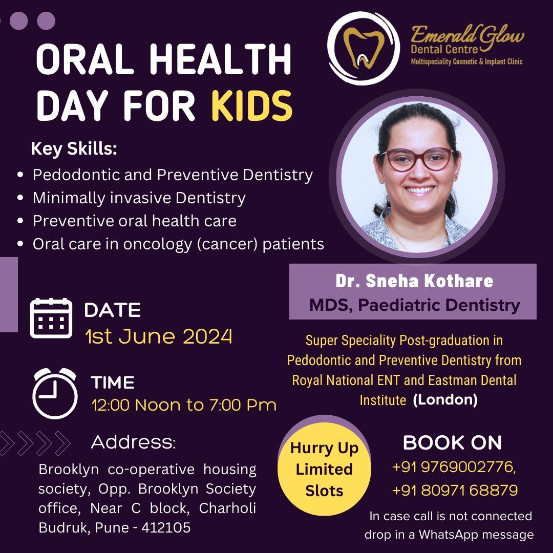 Clinic signage photo of Emerald Glow Dental Clinic - Photo 1 at Khed taluka 412105