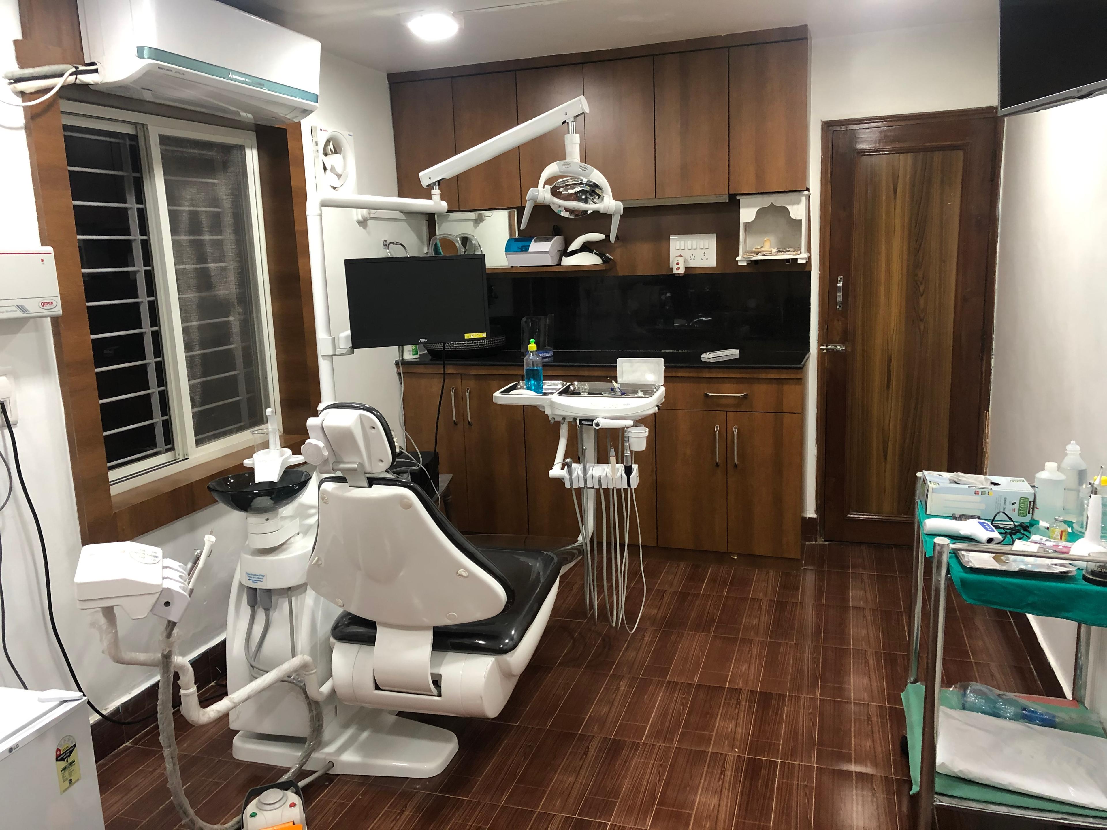 Interior view photo of Kusum dental clinic - Photo 3 at Balampur 462010
