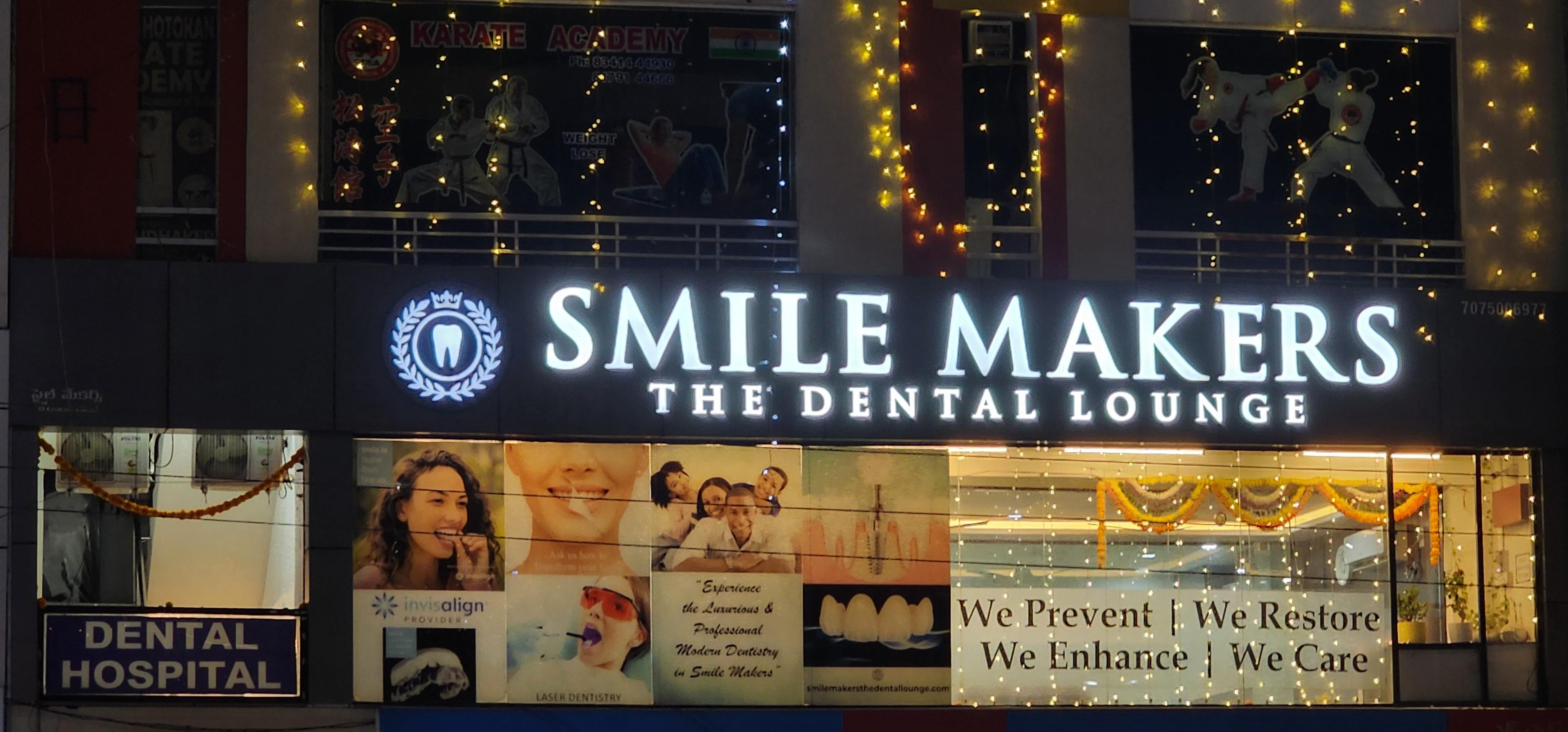 Exterior view photo of Smile Makers The Dental Lounge - Photo 3 at Hydershakote 500091