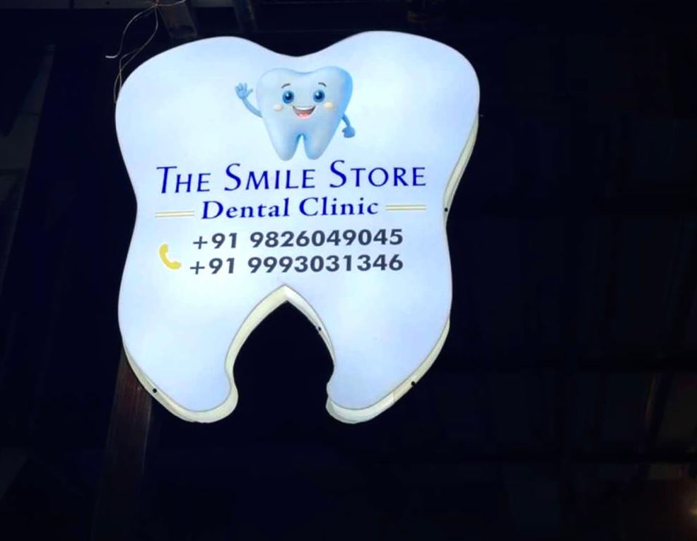 Clinic signage photo of The Smile Store - Photo 1 at indore 452009