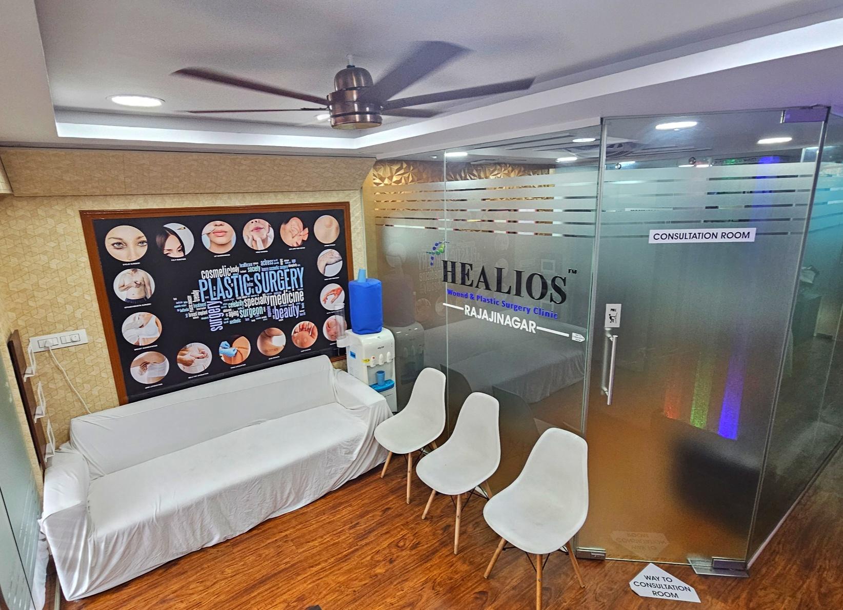 Interior view photo of Healios Wound and Plastic Surgery Clinic - Rajajinagar - Photo 2 at bengaluru 560010