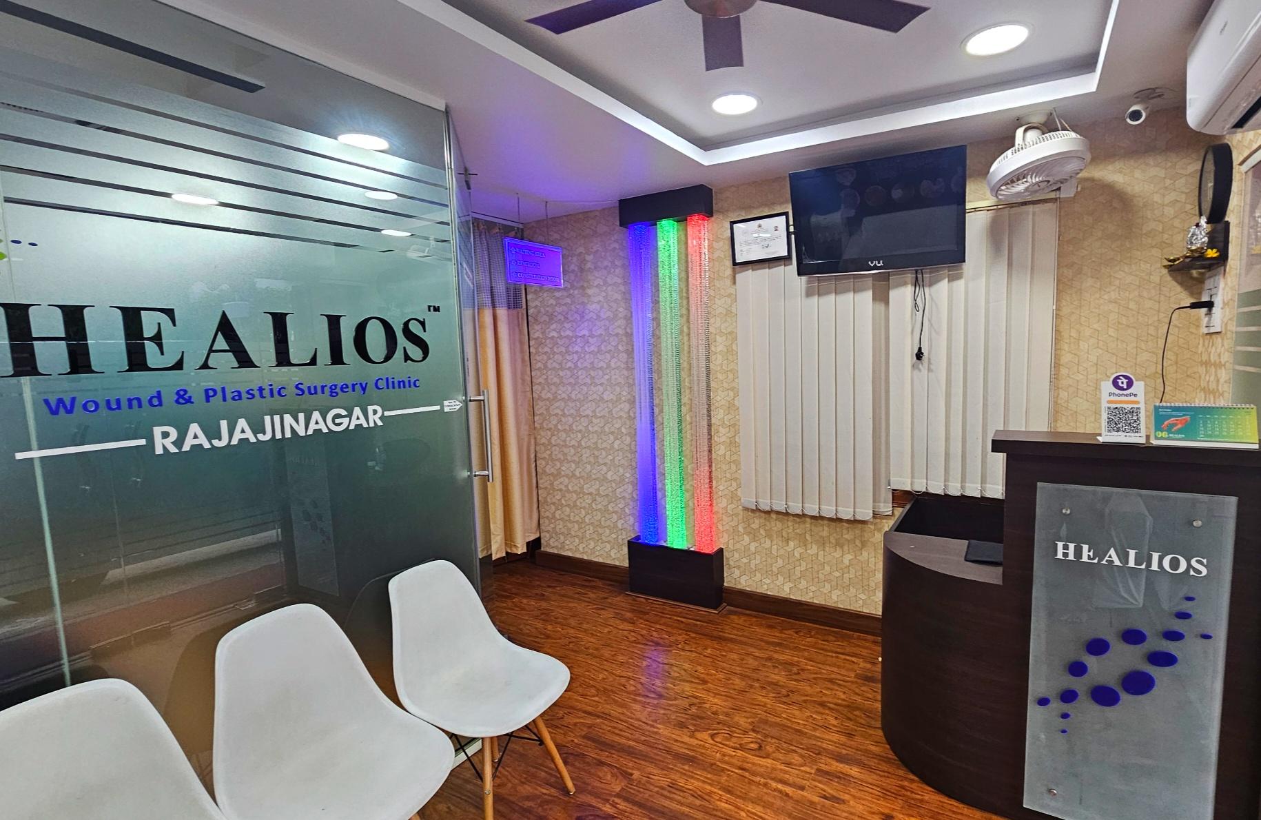 Interior view photo of Healios Wound and Plastic Surgery Clinic - Rajajinagar - Photo 3 at bengaluru 560010