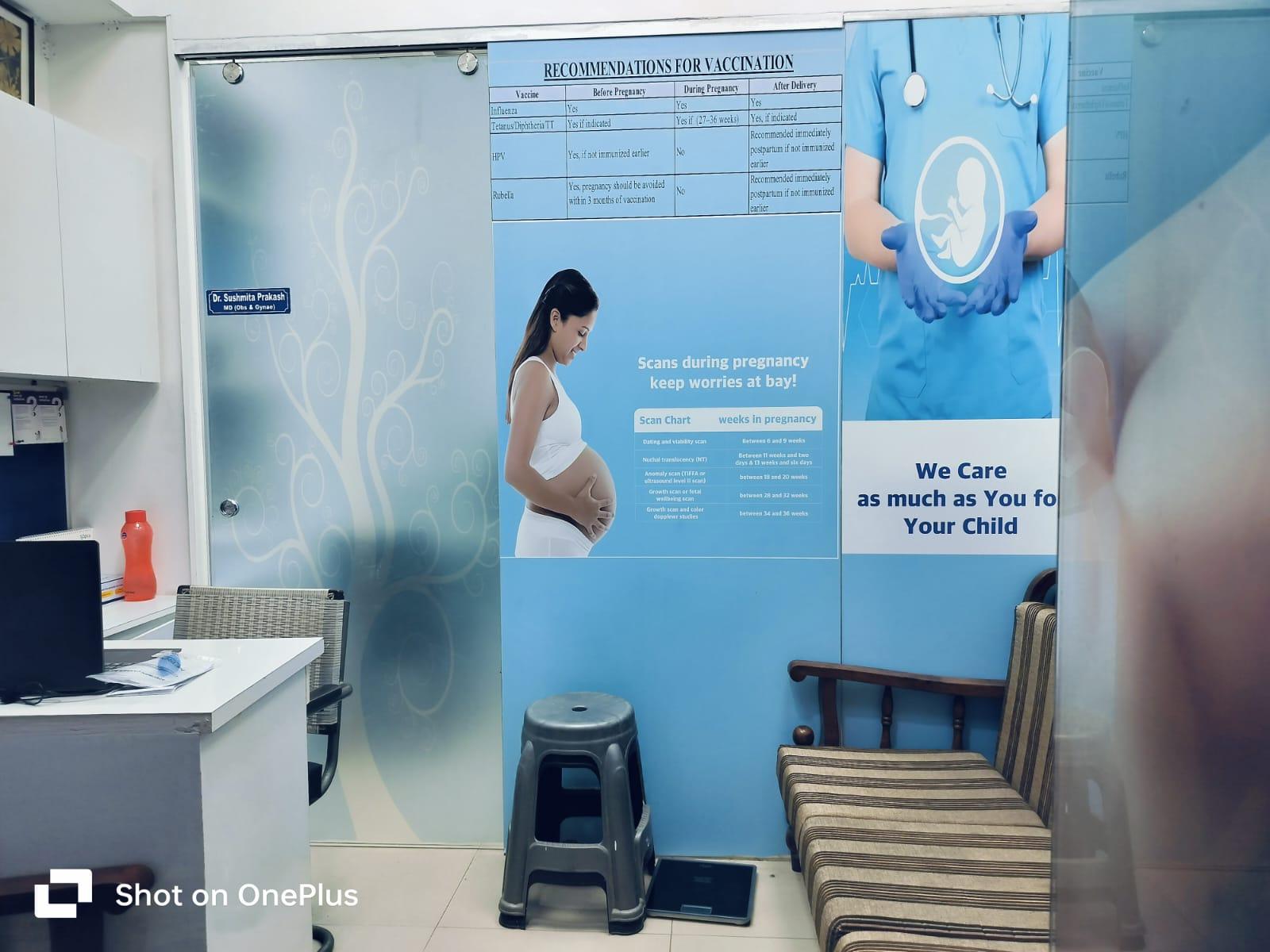 Interior view photo of Dr. Sushmita prakash clinic - Photo 3 at noida 201309