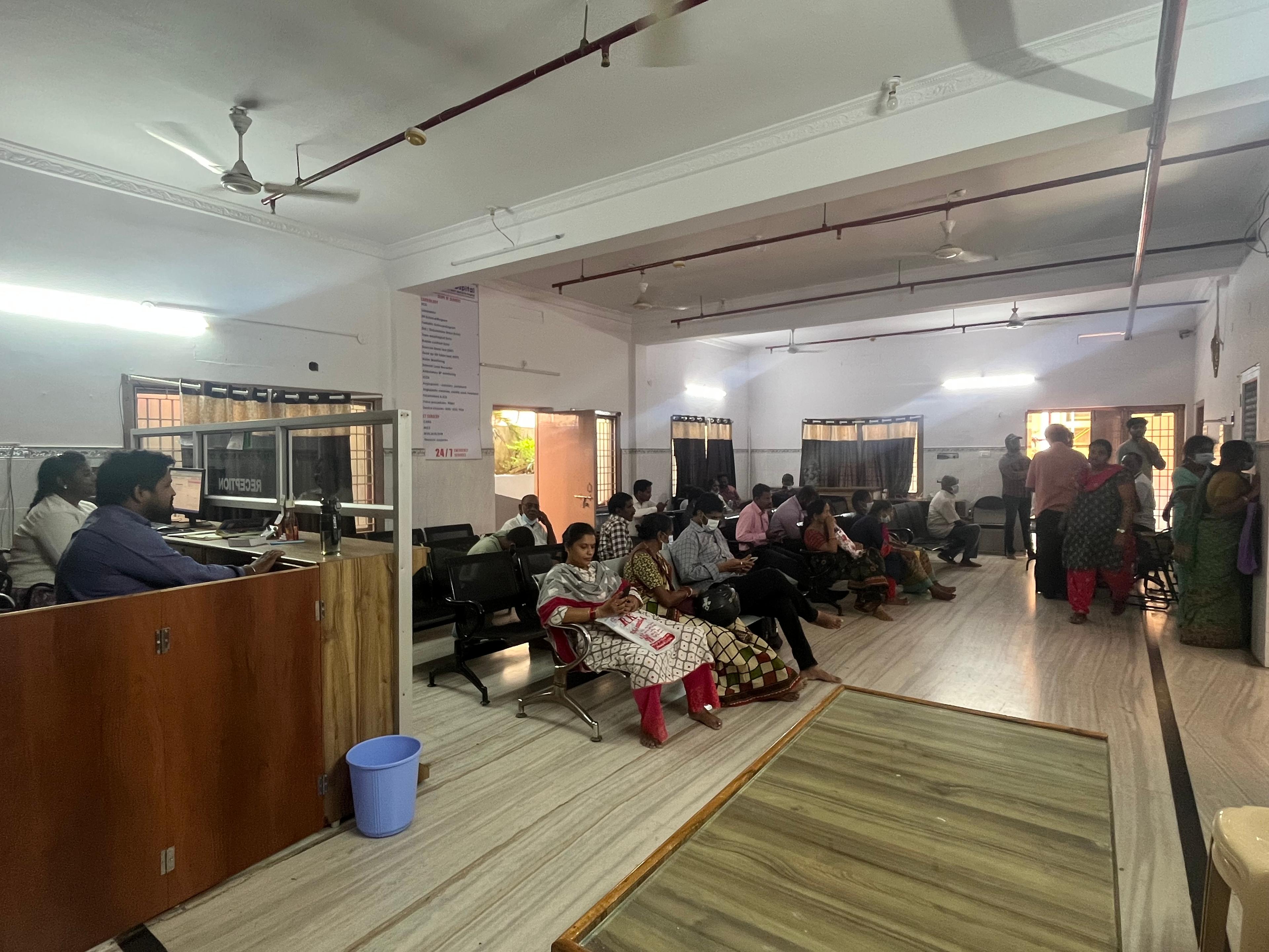 Interior view photo of Pulse Hospital - Photo 2 at Rajamahendravaram 533296