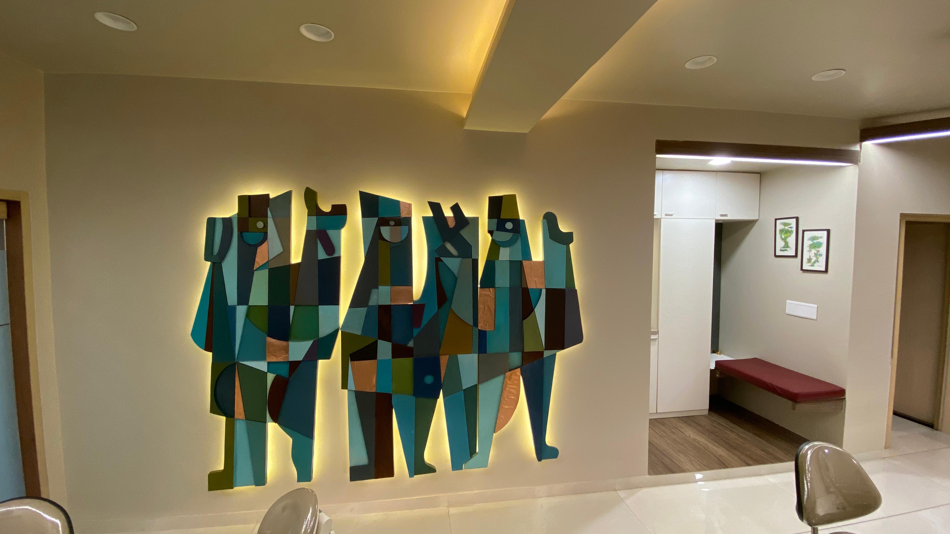 Interior view photo of Nital Aesthetics - Dental Clinic & Implant Centre in Vadodara - Photo 3 at vadodara 390020